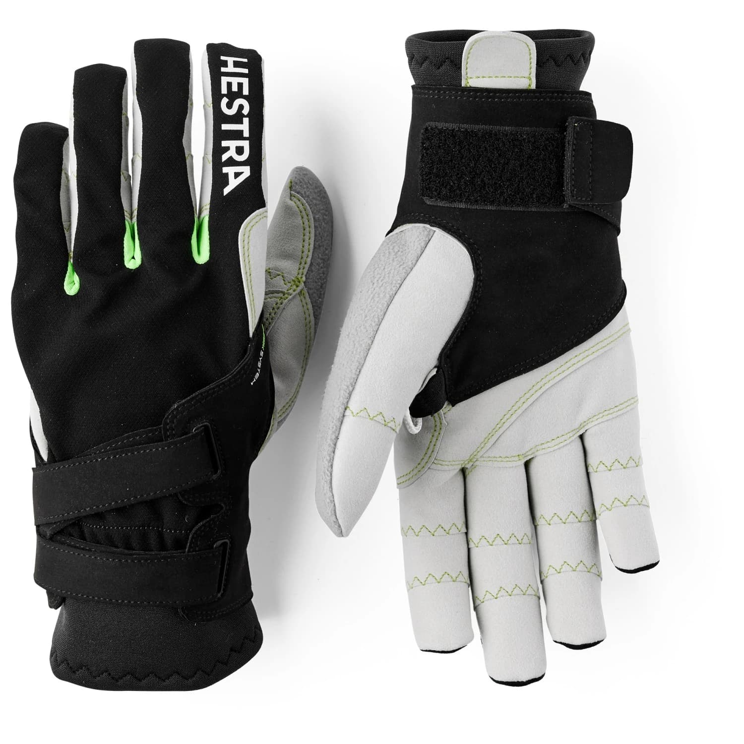 Ръкавици Hestra XC Ergo Grip Shark Gloves - Black / Light Grey