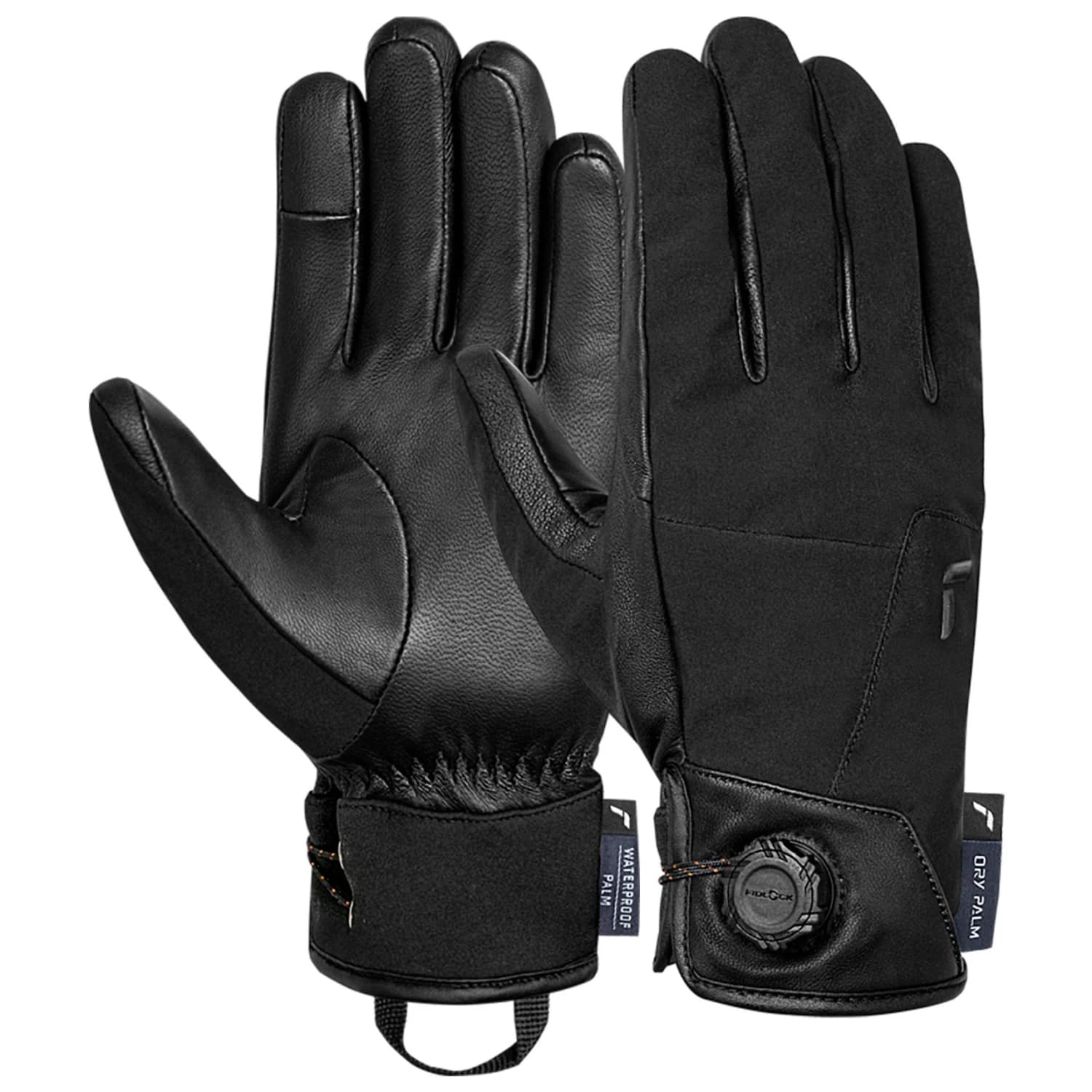 Мъжки ръкавици Reusch Roy Dry Palm Fidlock Gloves - Black