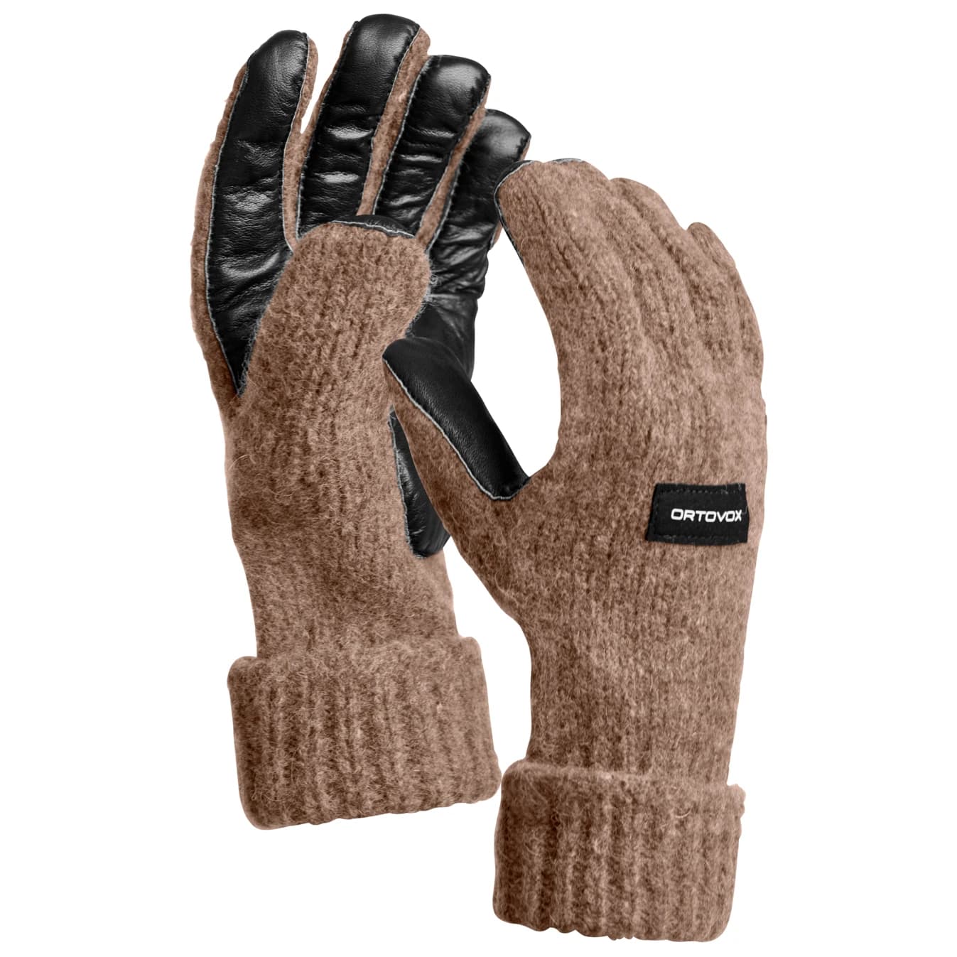 Ръкавици Ortovox Classic Wool Glove Leather Gloves - Black Sheep