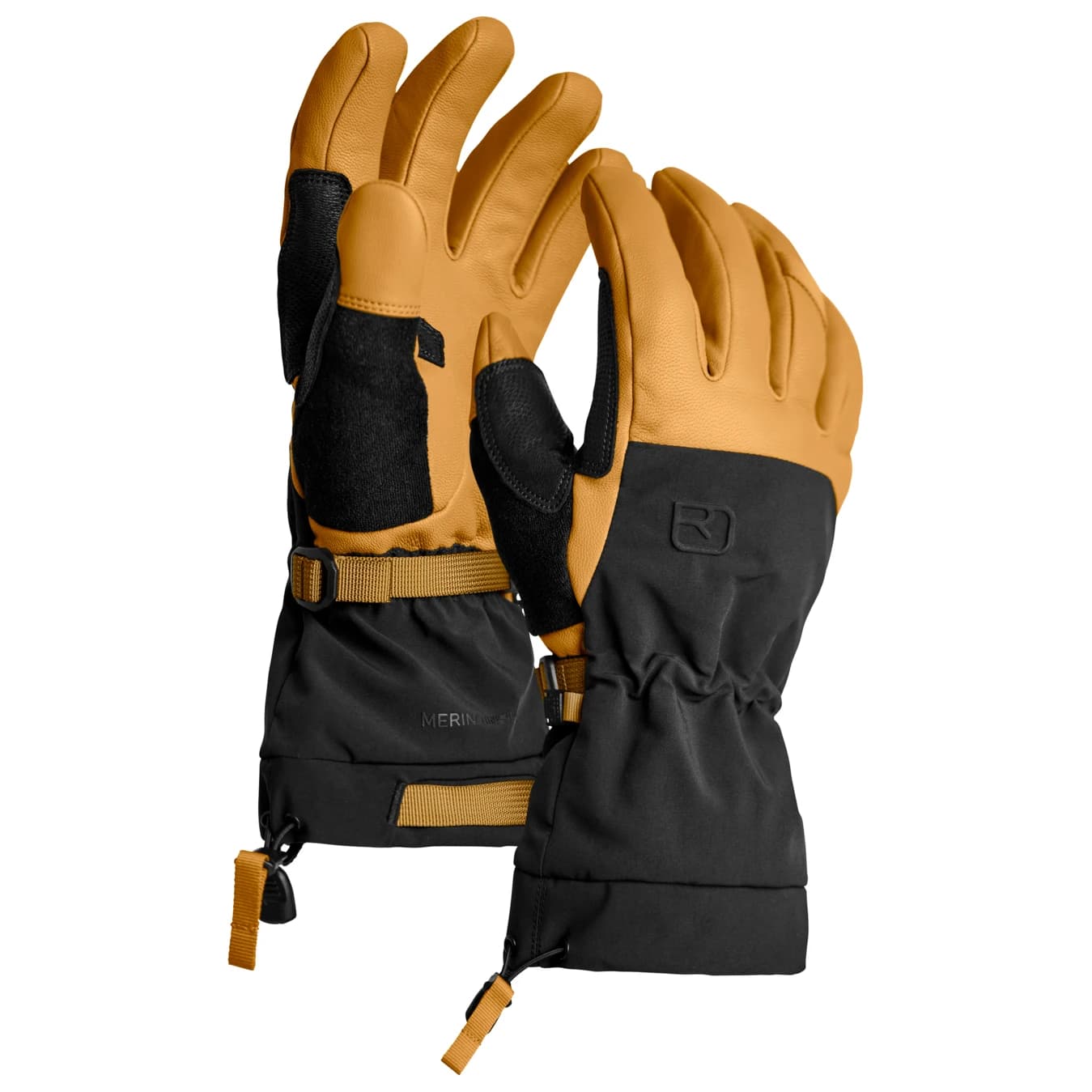 Мъжки ръкавици Ortovox Merino Freeride Glove - Wild Cumin