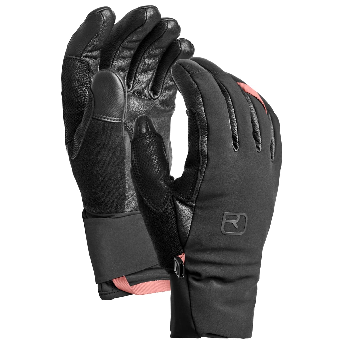 Дамски ръкавици Ortovox Women's Merino Mountain Glove - Black Raven