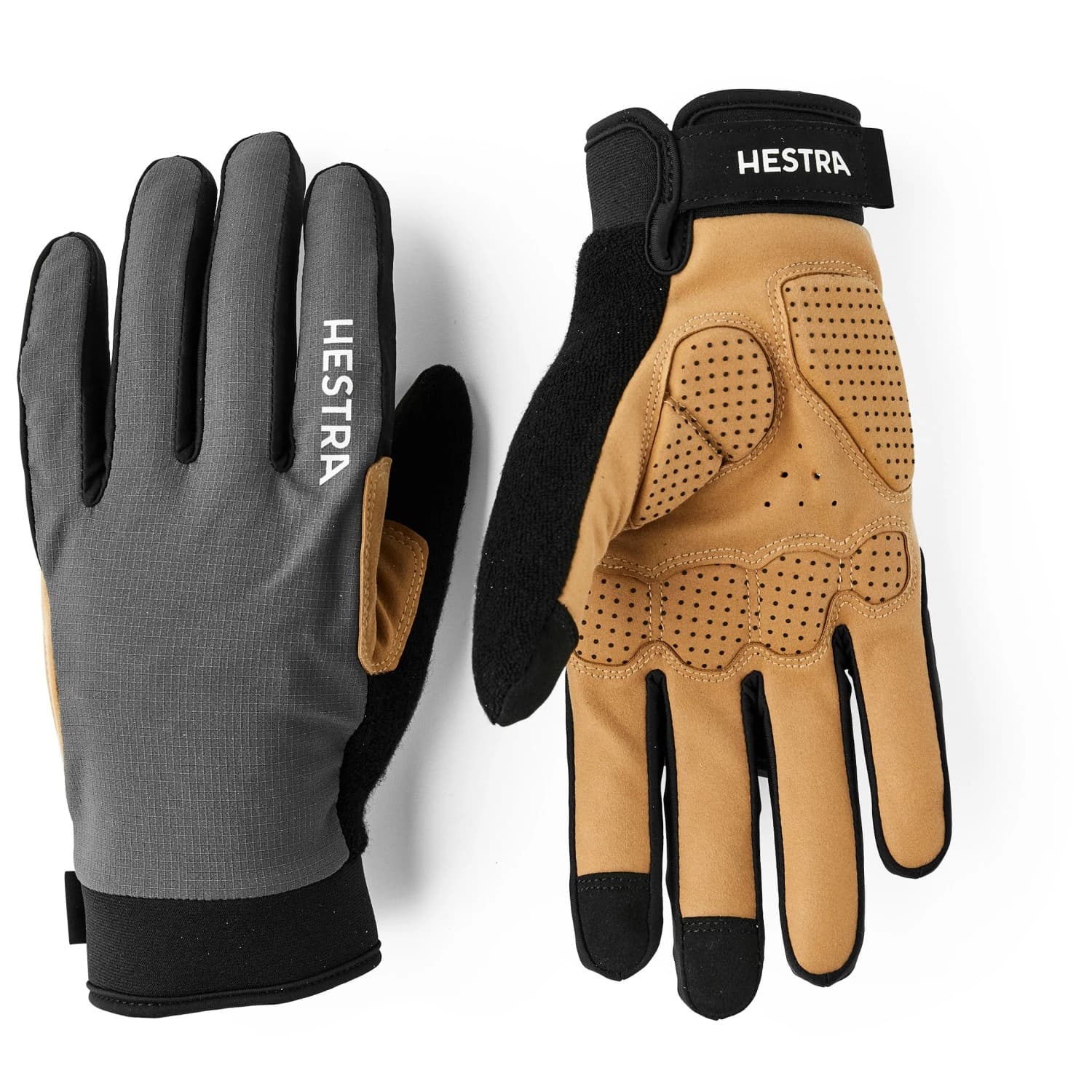 Ръкавици Hestra Bike Guard D3O Long 5 Finger Gloves - Grey
