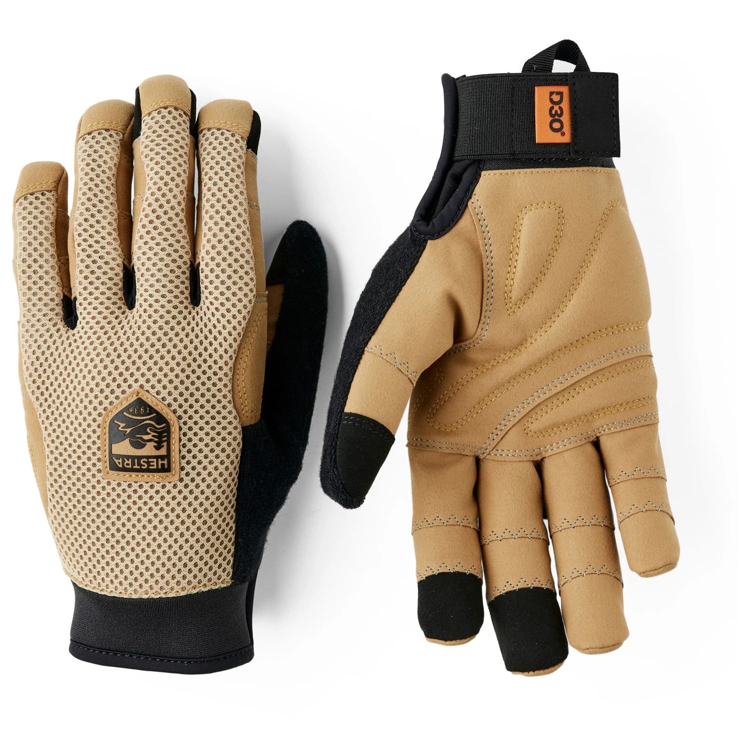 Ръкавици Hestra Ergo Grip Enduro D3O 5 Finger Gloves - Beige