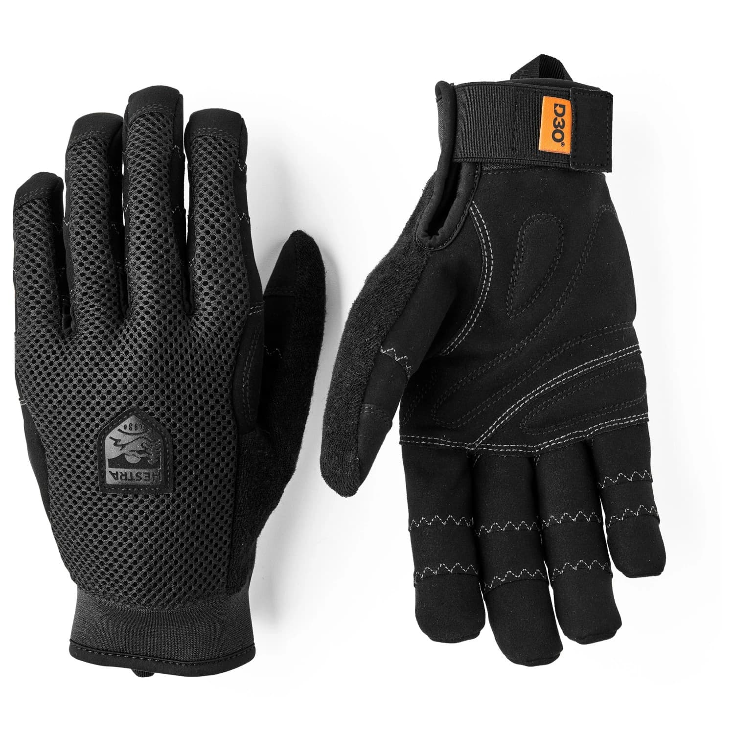 Ръкавици Hestra Ergo Grip Enduro D3O 5 Finger Gloves - Black