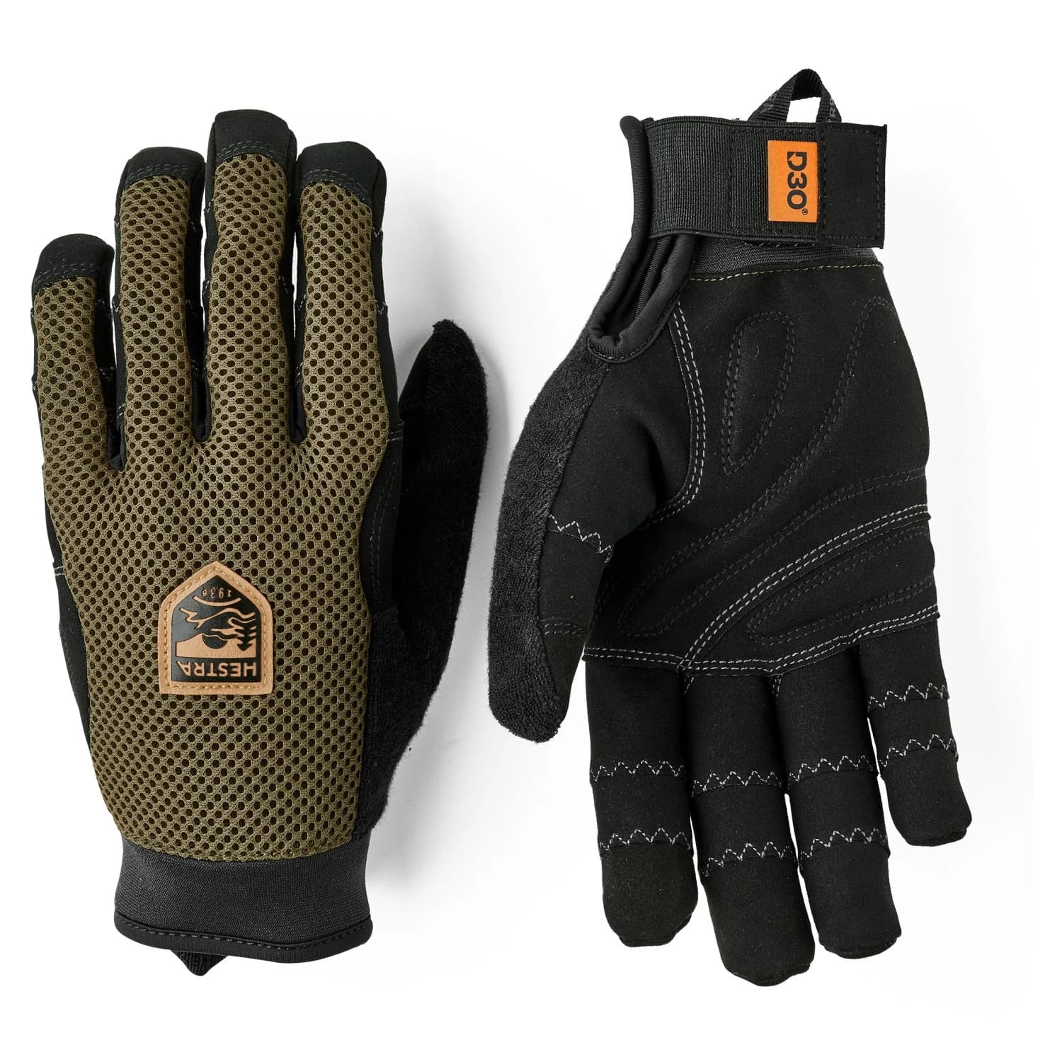 Ръкавици Hestra Ergo Grip Enduro D3O 5 Finger Gloves - Olive