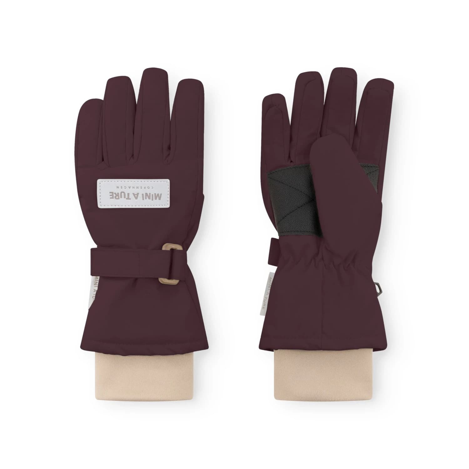 Детски ръкавици Mini A Ture Kid's Matcelio Gloves - Fudge Aubergine