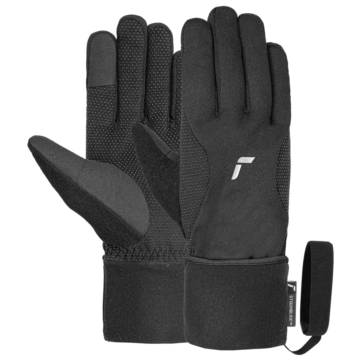 Ръкавици Reusch Fabio Stormbloxx Touch-Tec Gloves - Black / Silver