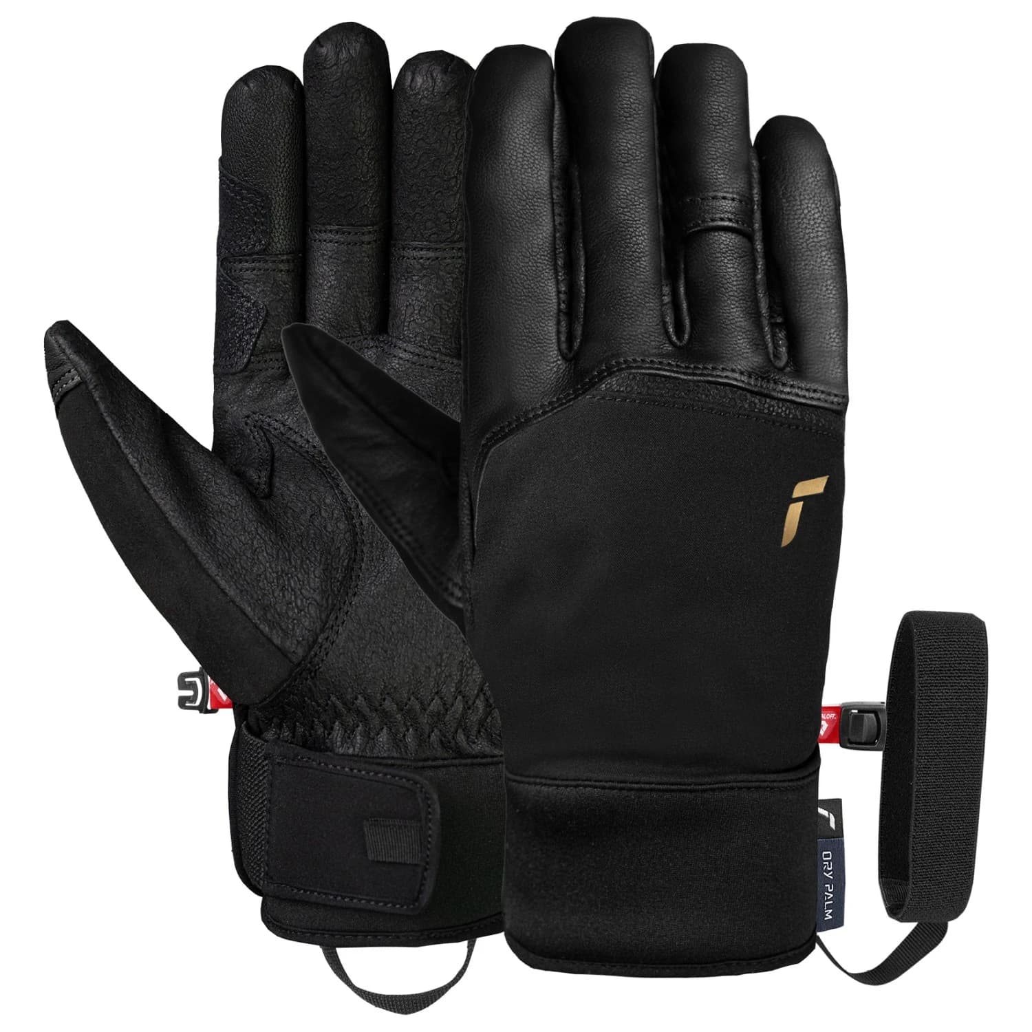 Ръкавици Reusch Steadfast Dry Palm Gloves - Black / Gold
