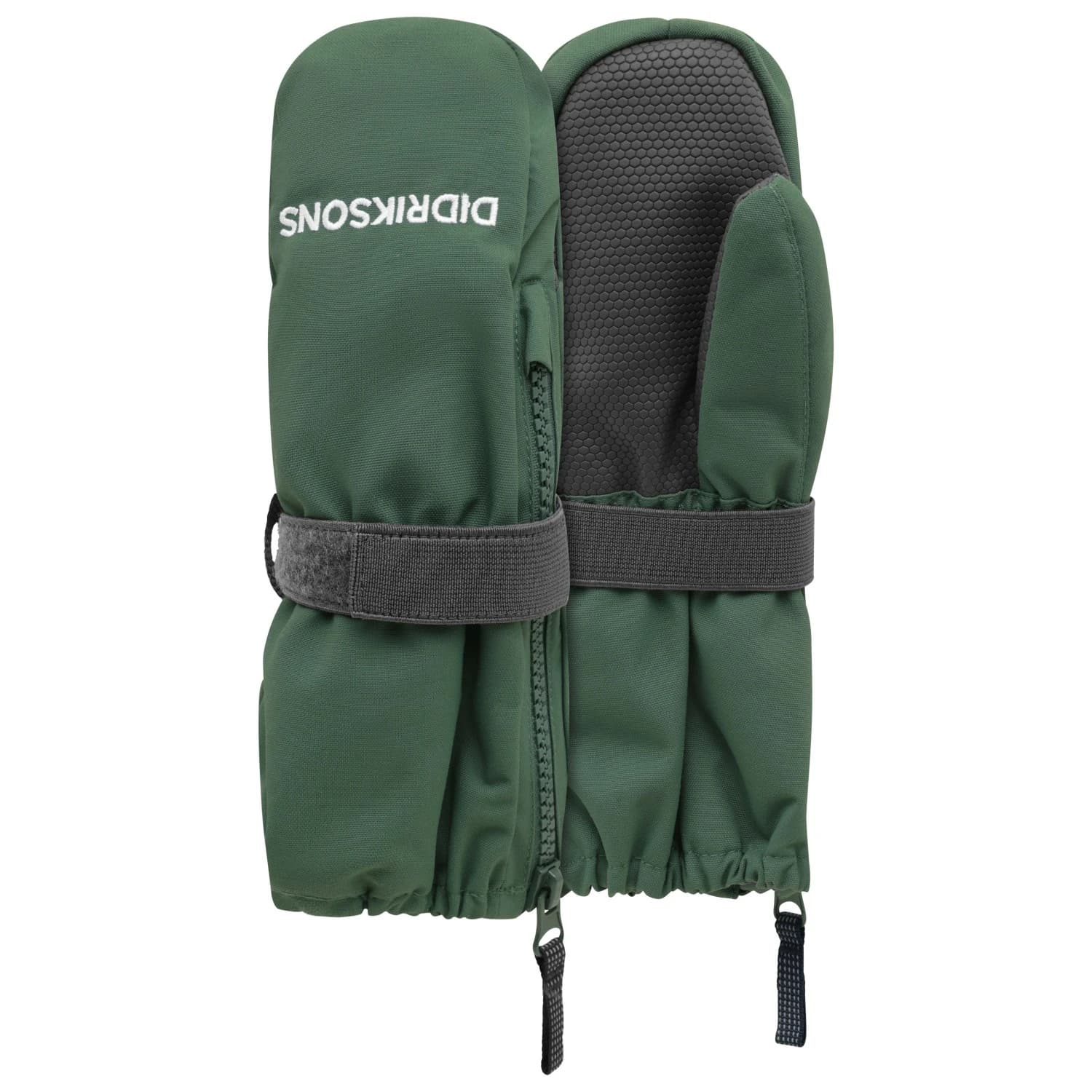 Детски ръкавици Didriksons Kid's Biggles Zip Mittens Gloves - Dark Moss
