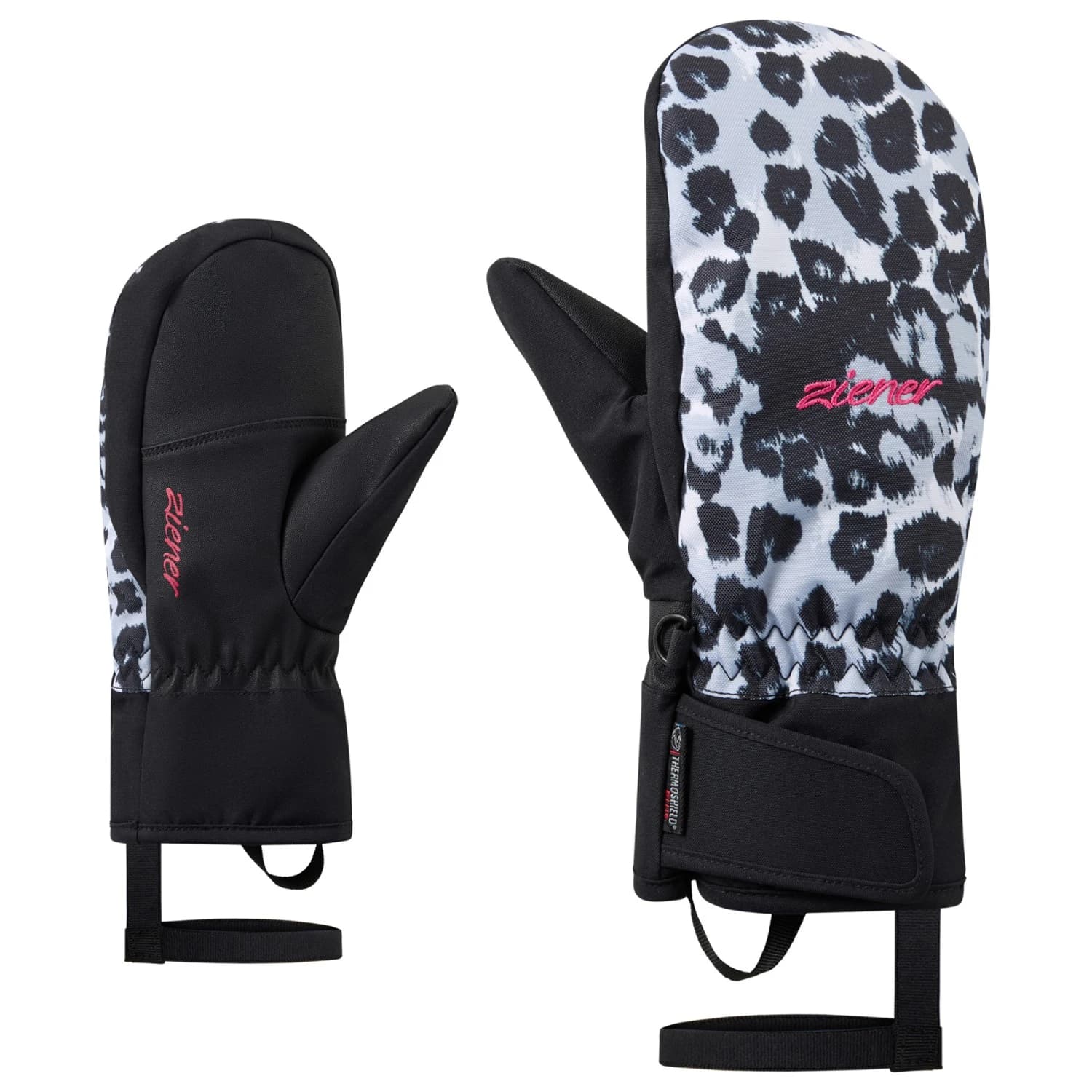 Ръкавици Ziener Girl's Laxia-Z AS PR Gloves - Black