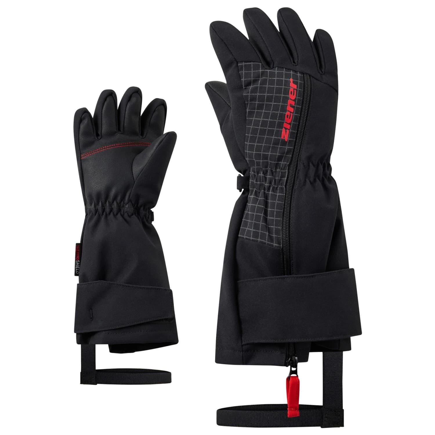 Детски ръкавици Ziener Kid's Lieke-Z AS Glove Mini Gloves - Black