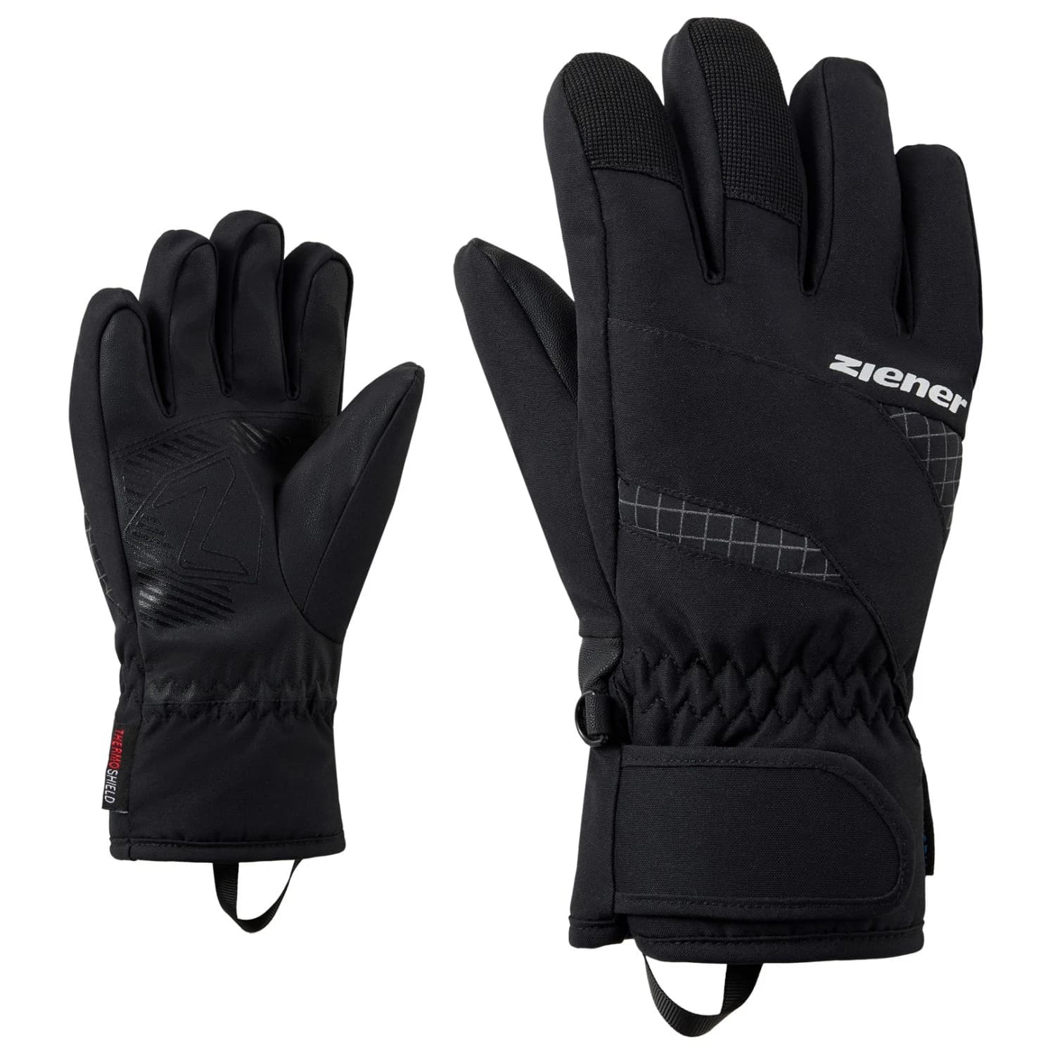 Детски ръкавици Ziener Kid's Luuki-Z AS Gloves - Black