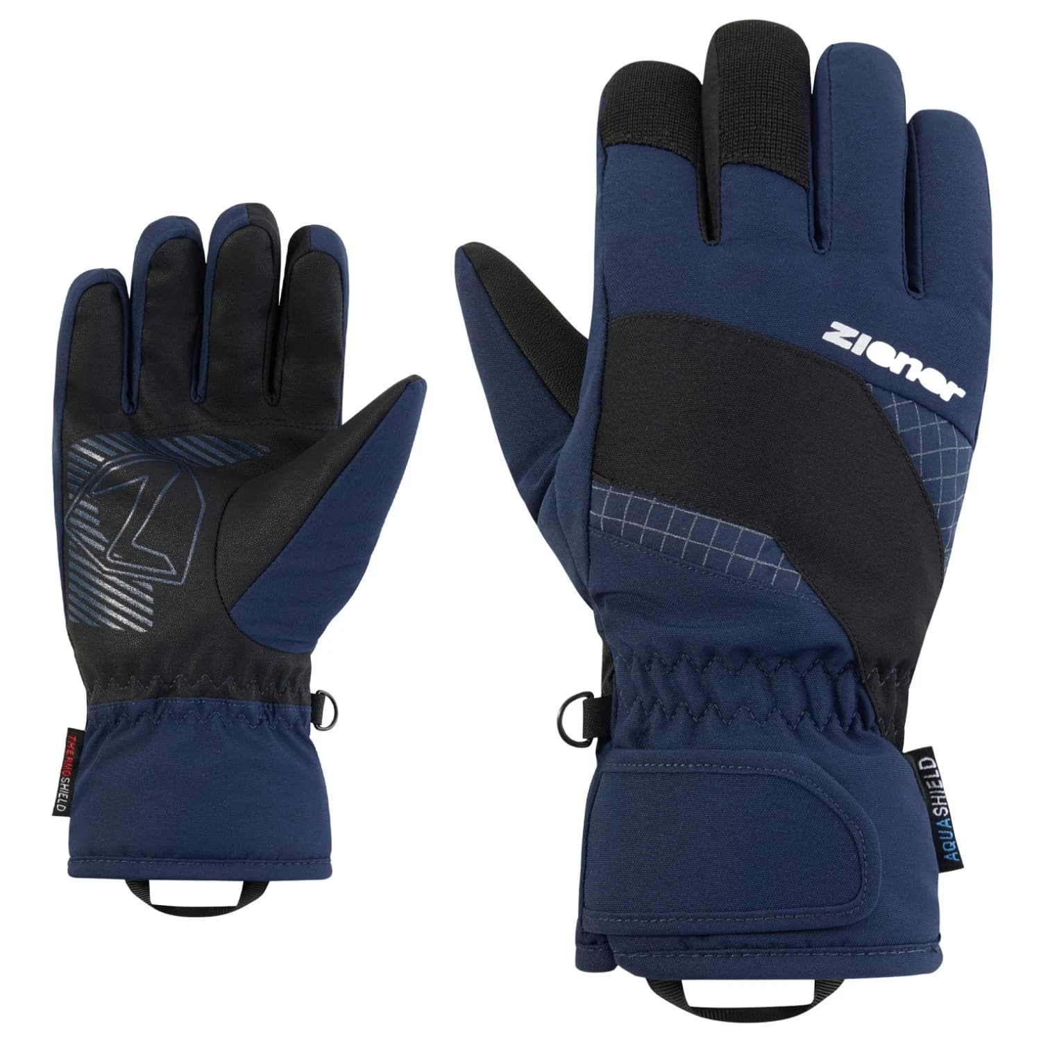 Детски ръкавици Ziener Kid's Luuki-Z AS Gloves - Dark Navy