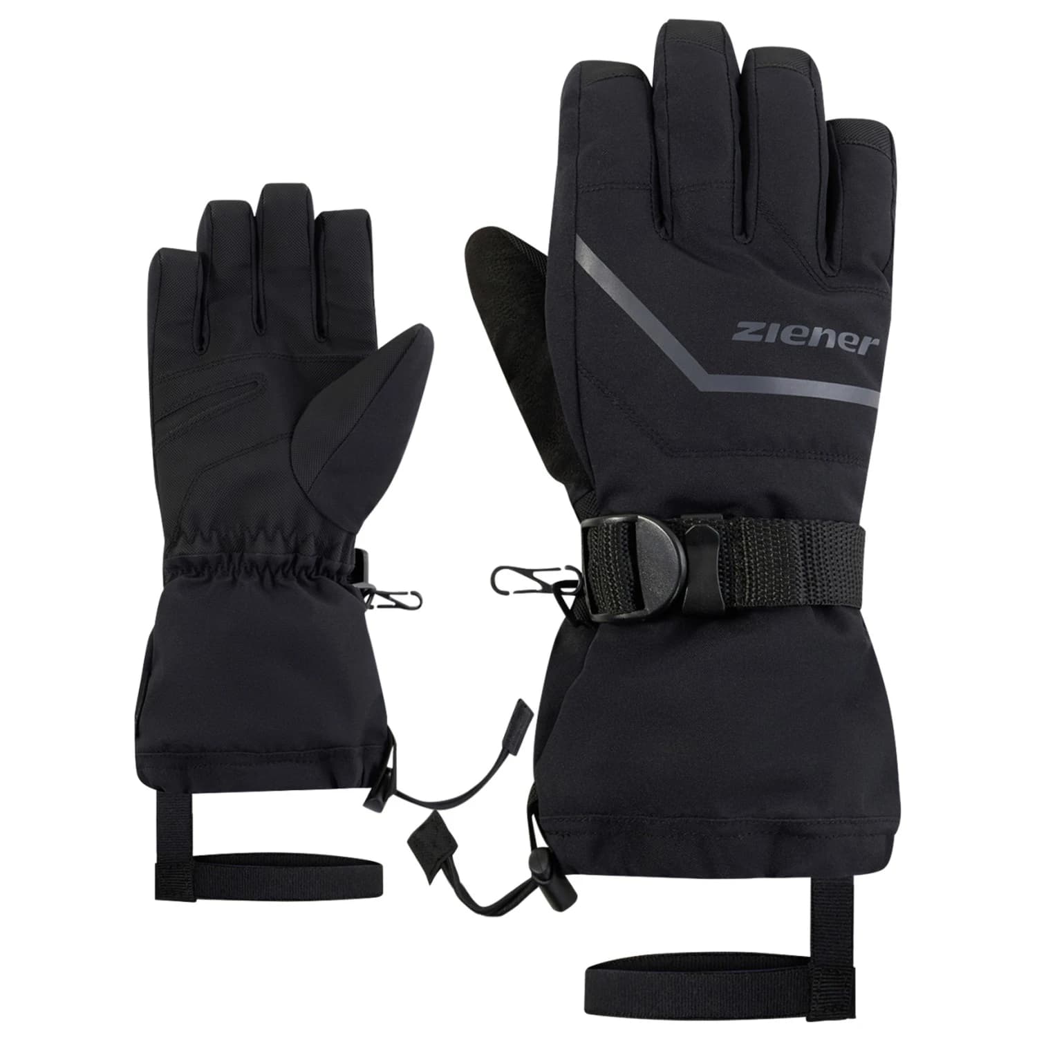 Детски ръкавици Ziener Kid's Lykko-Z AS Gloves - Black
