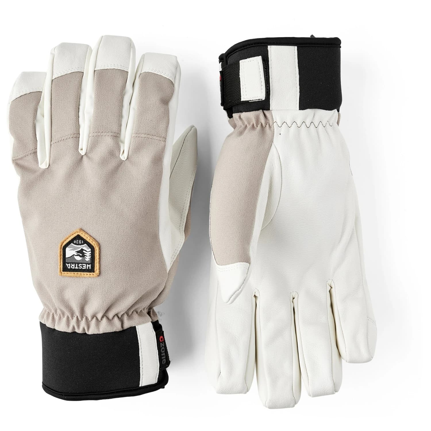 Ръкавици Hestra CZone Alpine 5 Finger Gloves - Beige