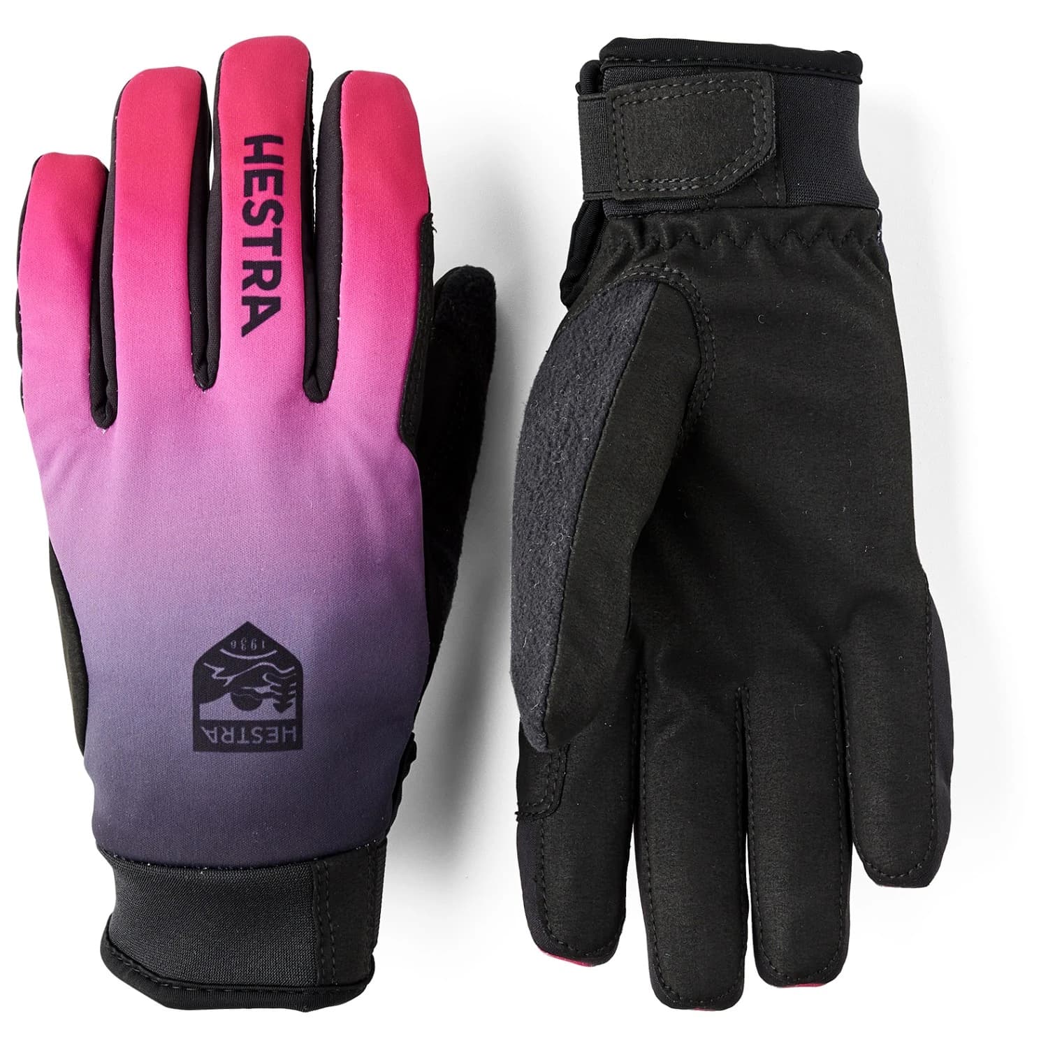 Ръкавици Hestra XC Pace 5 Finger Gloves - Fuchsia Print