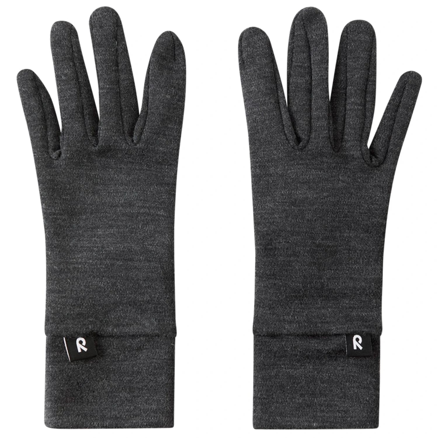 Детски ръкавици Reima Kid's Etsin Gloves Knitted Gloves - Black Melange