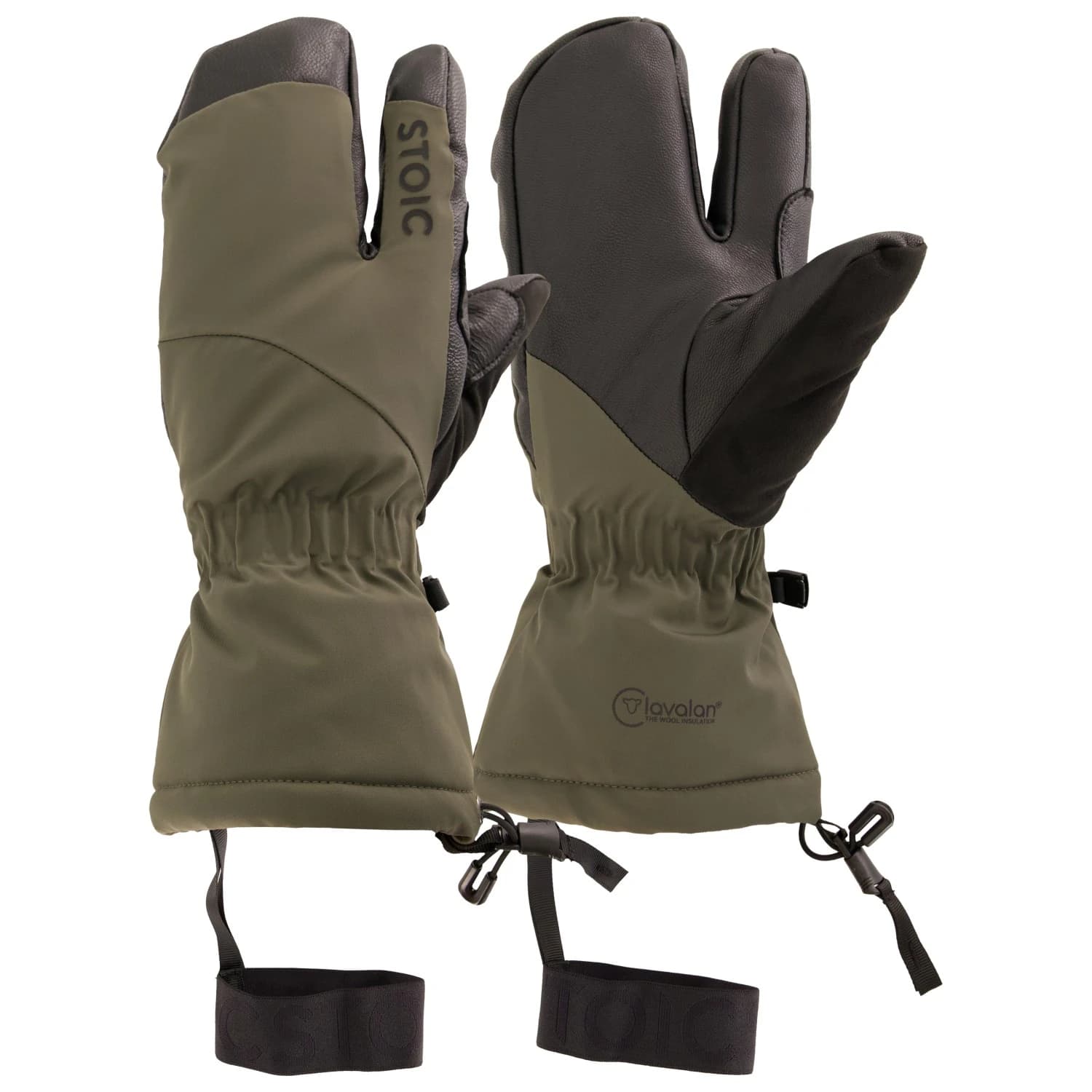 Ръкавици Stoic MountainWool NalluSt. Pro 3 Finger Gloves - Dark Olive