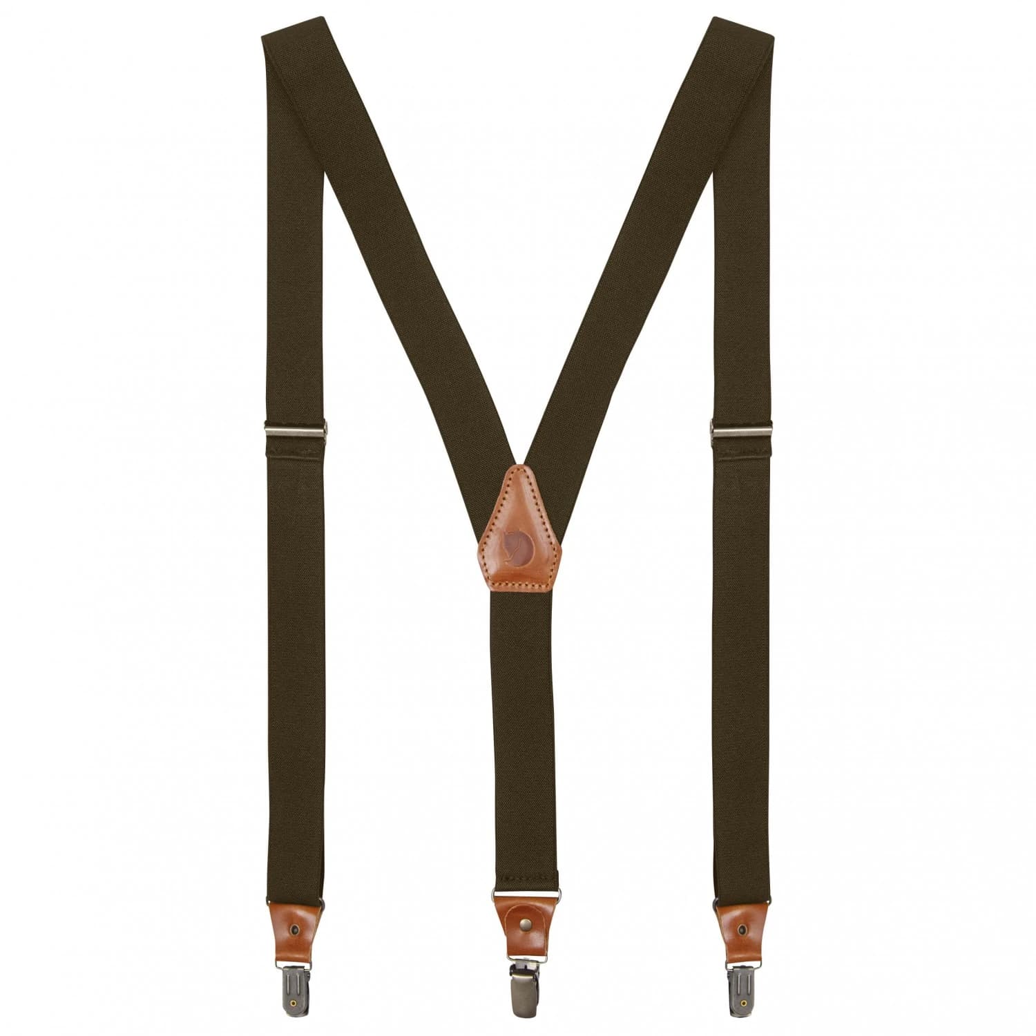 Тиранти Fjällräven Singi Leather Clip Suspenders Braces - Dark Olive