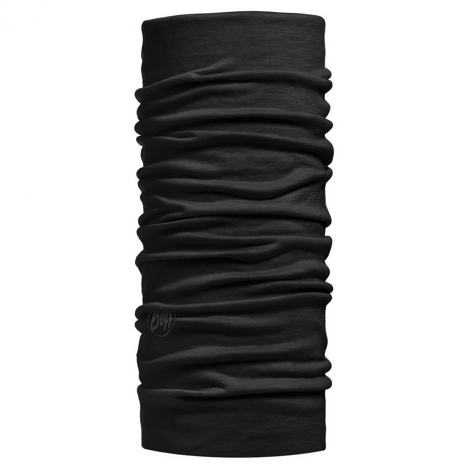 Шал Buff Lightweight Merino Wool Tube scarf - Black Ii