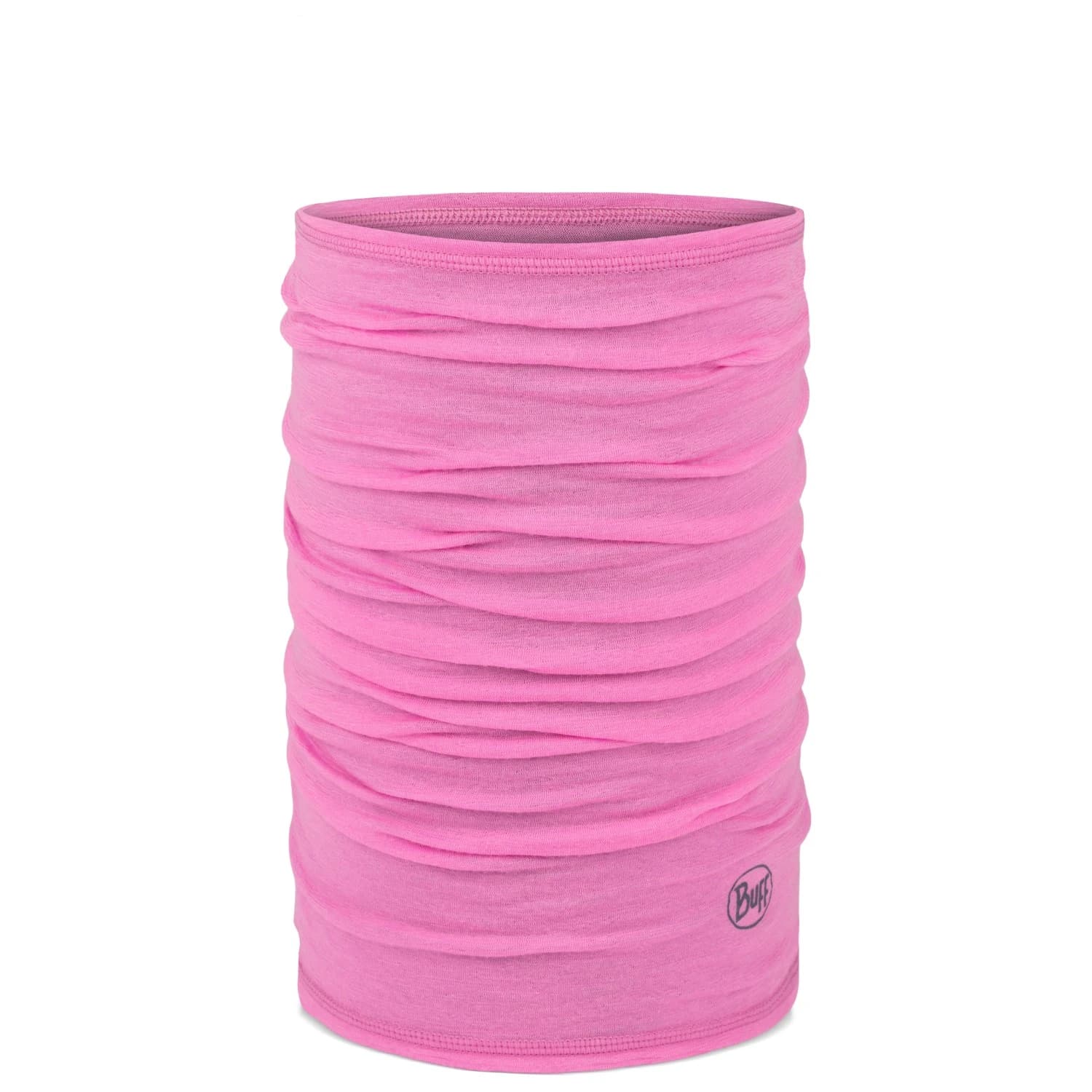 Шал Buff Lightweight Merino Wool Tube scarf - Solid Fluor Fuchsia