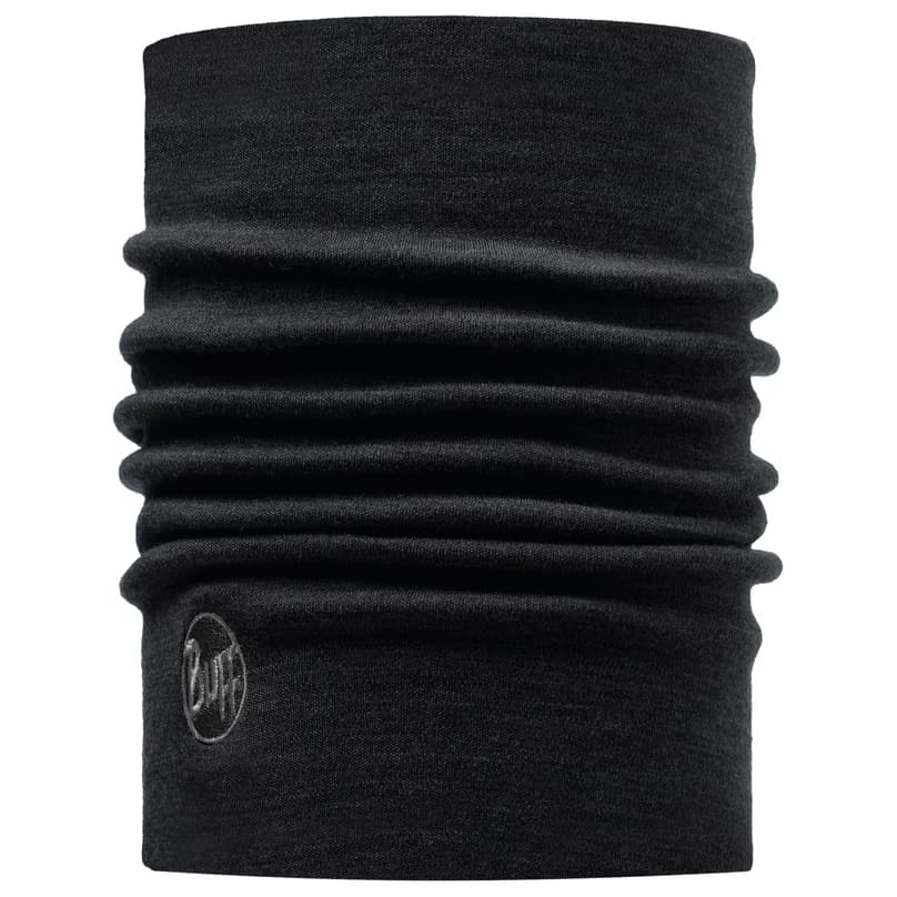 Шал Buff Heavyweight Merino Wool Tube scarf - Solid Black
