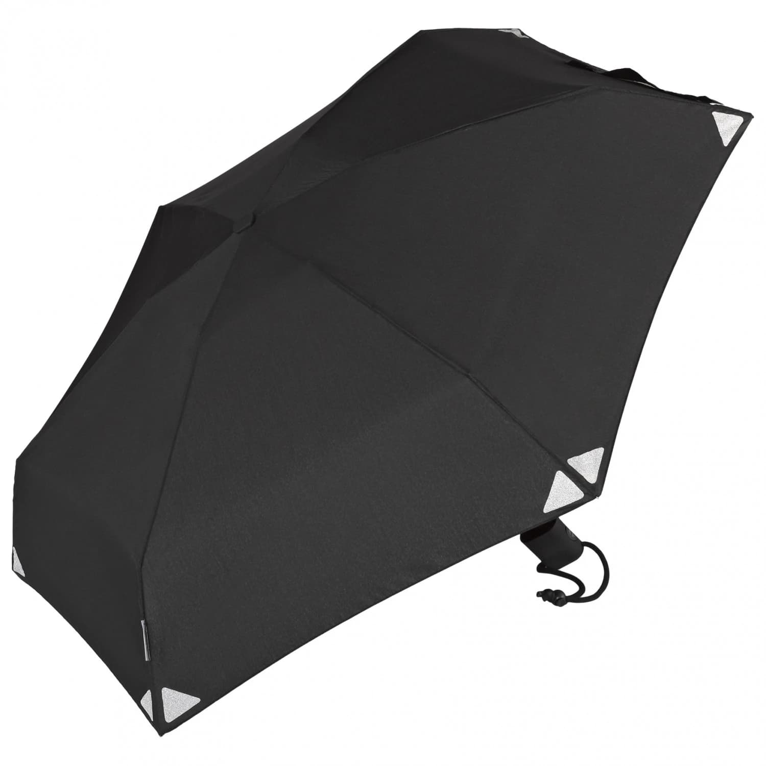 Чадър Euroschirm Dainty Automatic Umbrella - Black / Reflective