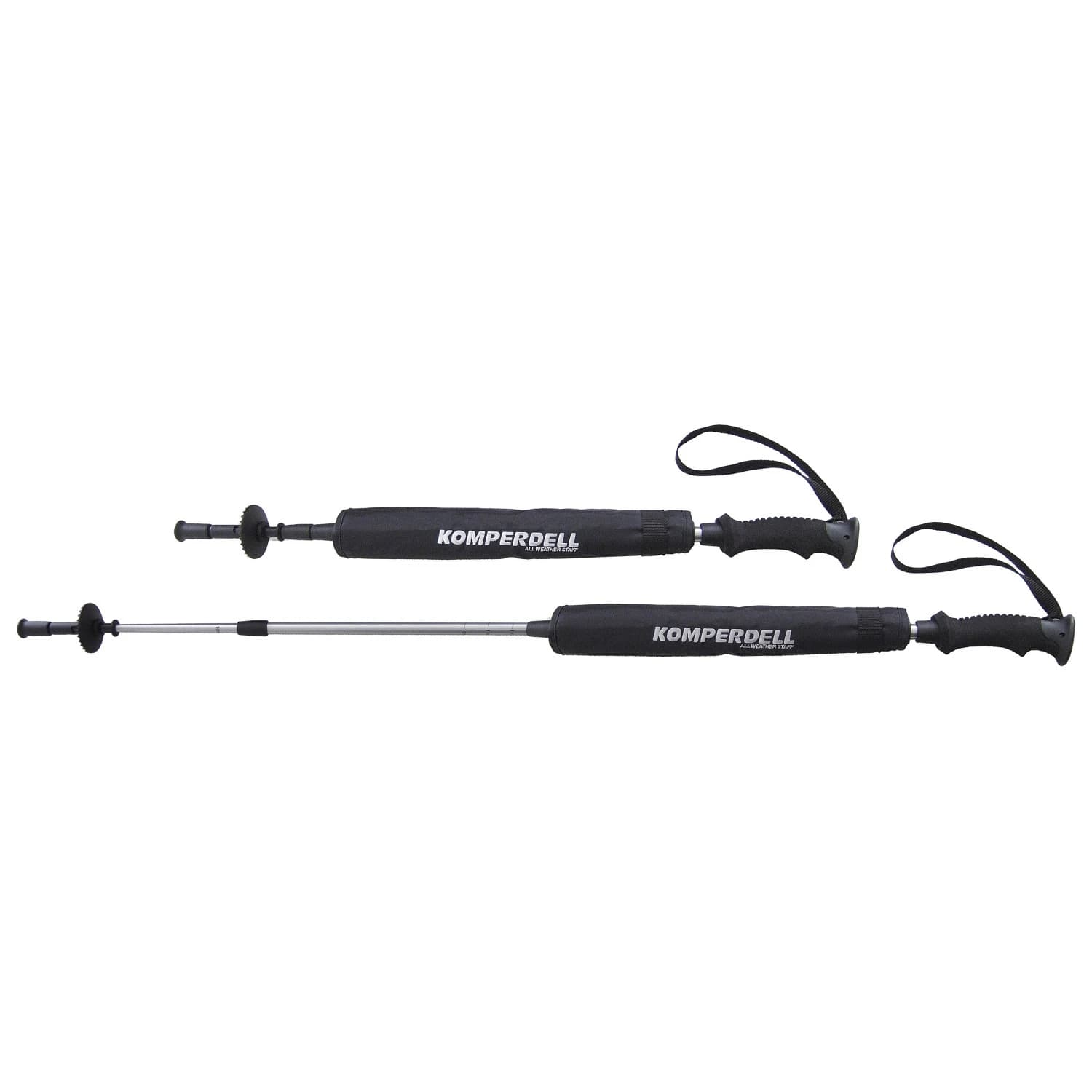 Чадър Euroschirm Komperdell Walking Poles + Umbrella - Black