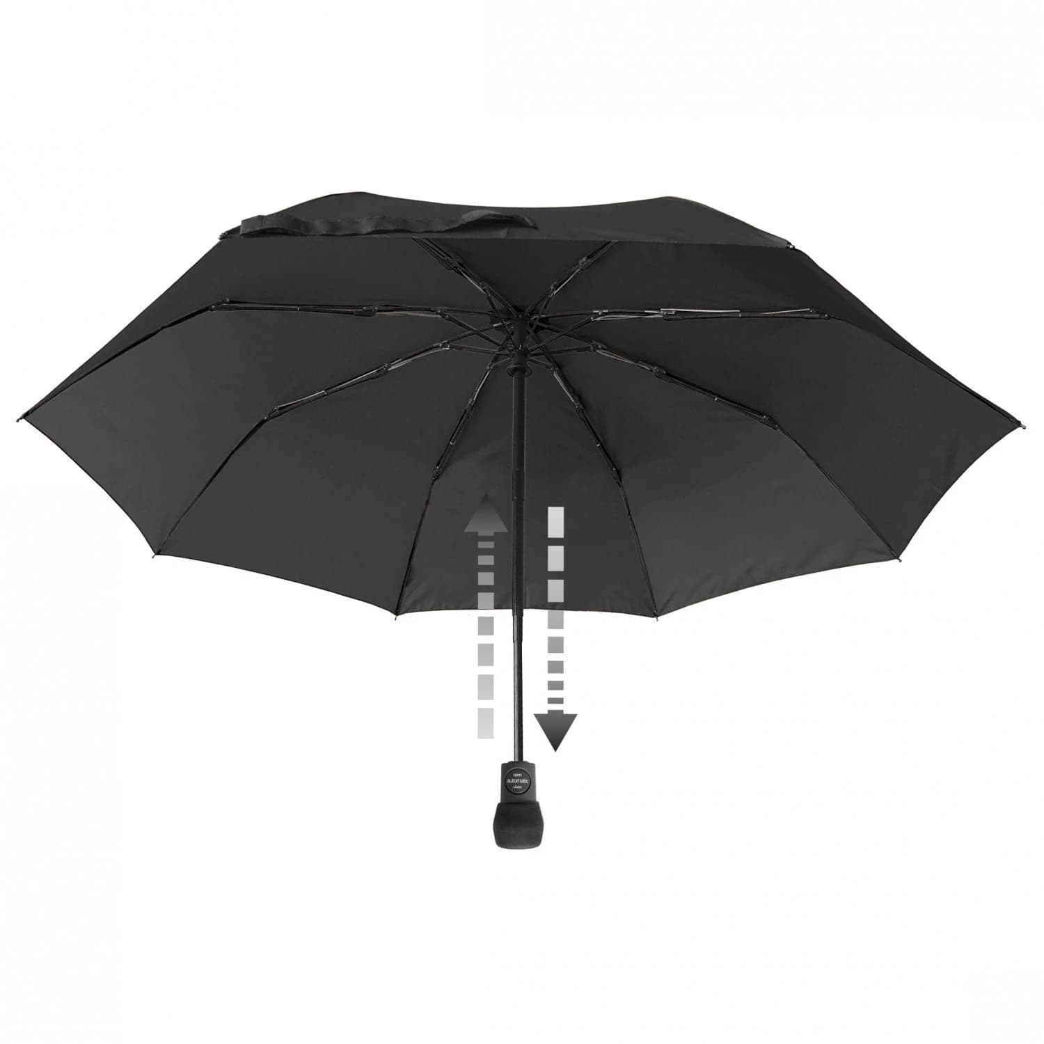 Чадър Euroschirm Light Trek Automatic Umbrella - Black