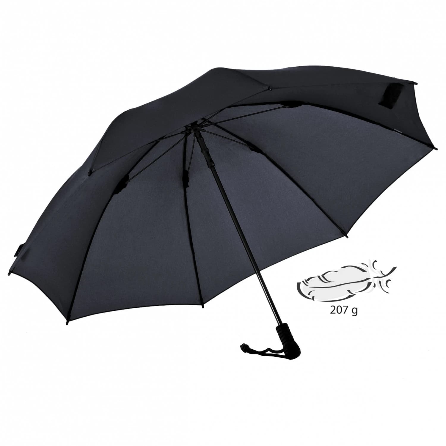 Чадър Euroschirm Swing Liteflex Umbrella - Black