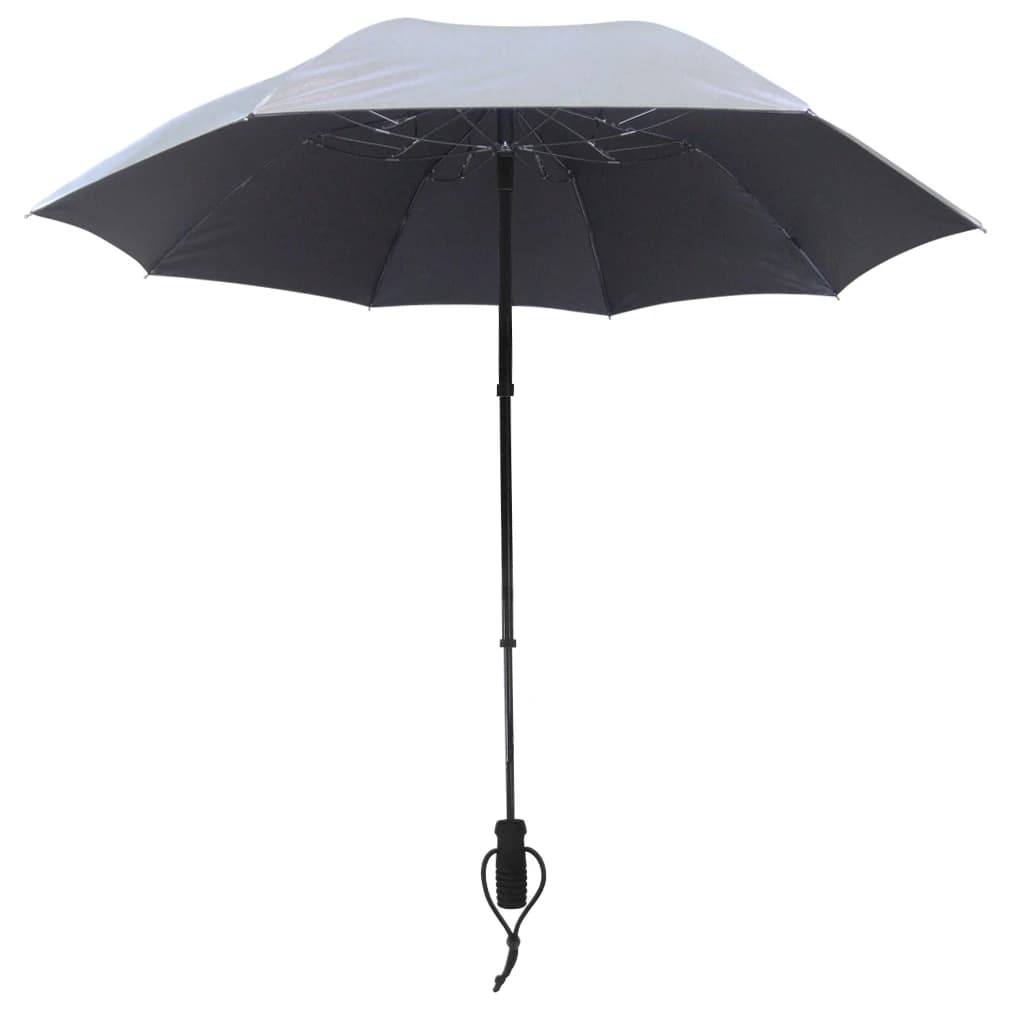 Чадър Euroschirm Telescope Handsfree Umbrella - Silber UV 50+