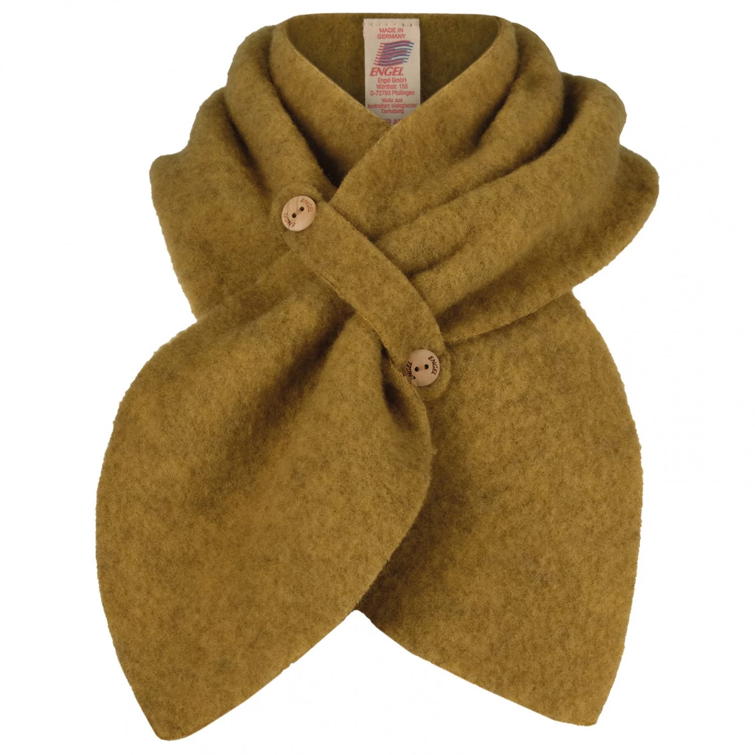 Детски шал Engel Kid's Fleece Scarf - Safran Melange