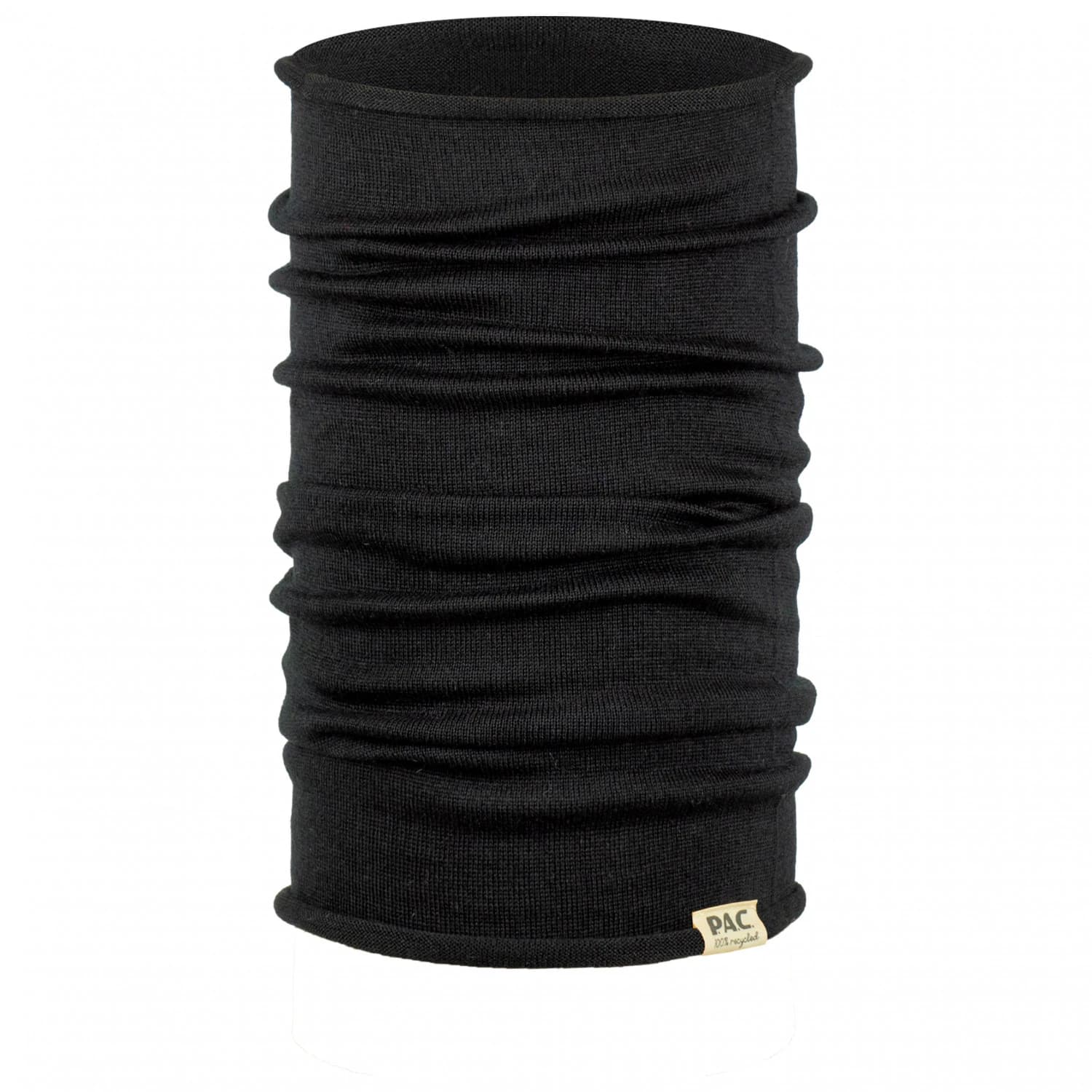 Шал P.A.C. Nature Merin 100% Recycled Merino Neckwarmer Tube scarf - Black
