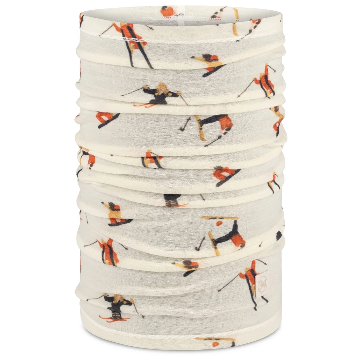 Шал Buff Merino Lightweight Prints Neckerchief - Tinsu Ecru