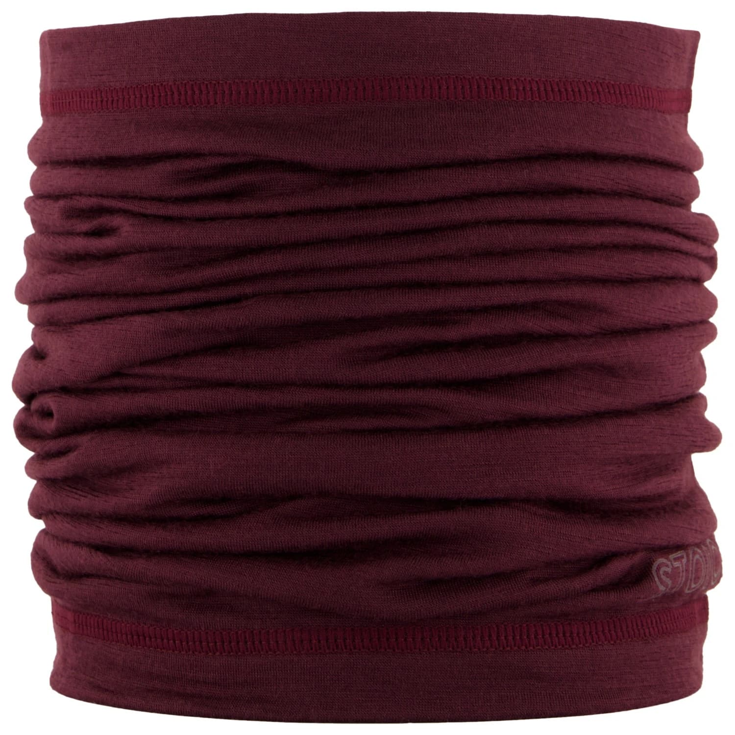 Мериносово термобельо Stoic Merino180 BengtSt. Neckwarmer Neckerchief - Dark Plum Red