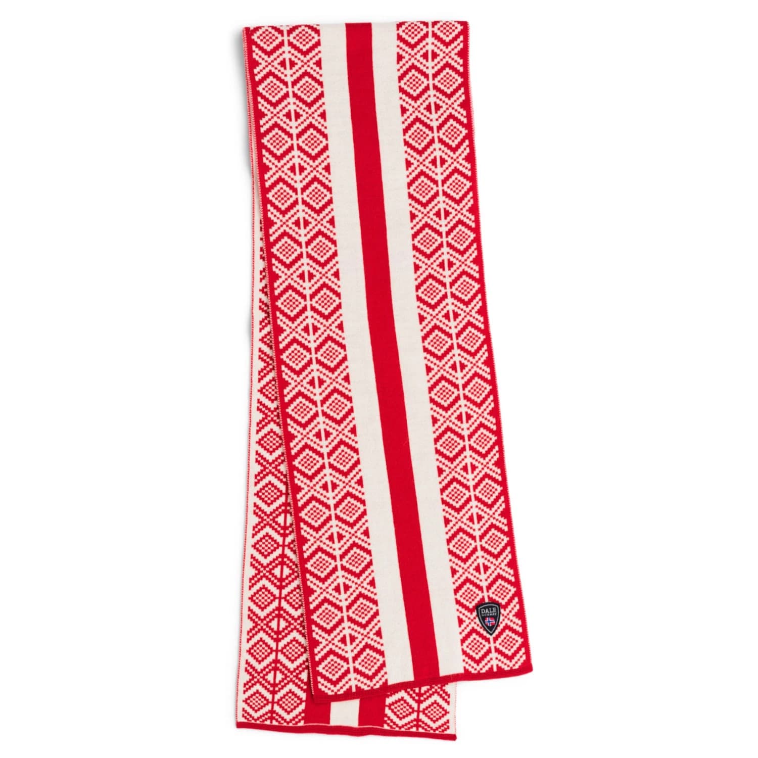 Шал Dale of norway Kvitegga Scarf Scarf - Raspberry / Off White