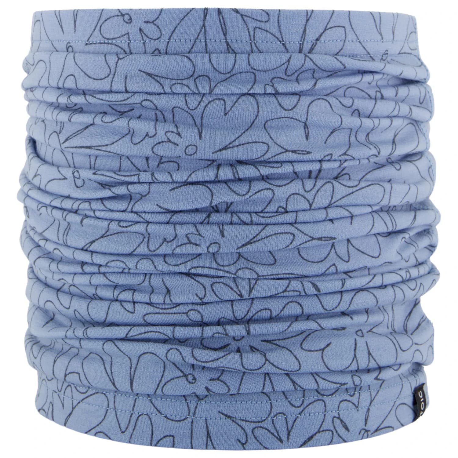 Шал Stoic Merino150 SadjemSt. Neckwarmer Neckerchief - Light Blue Flower
