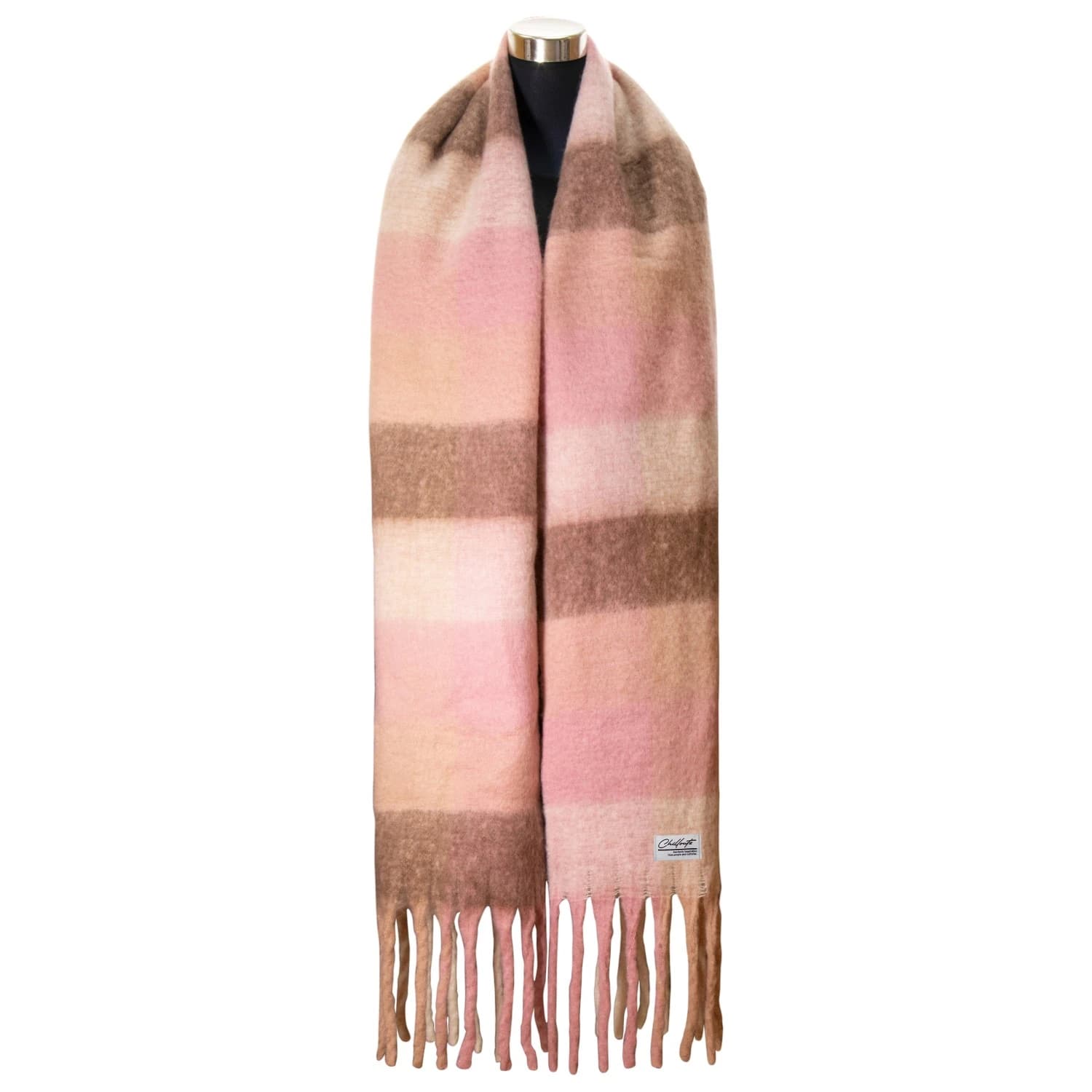 Шал Chillouts Gero Scarf Scarf - Pink / Brown