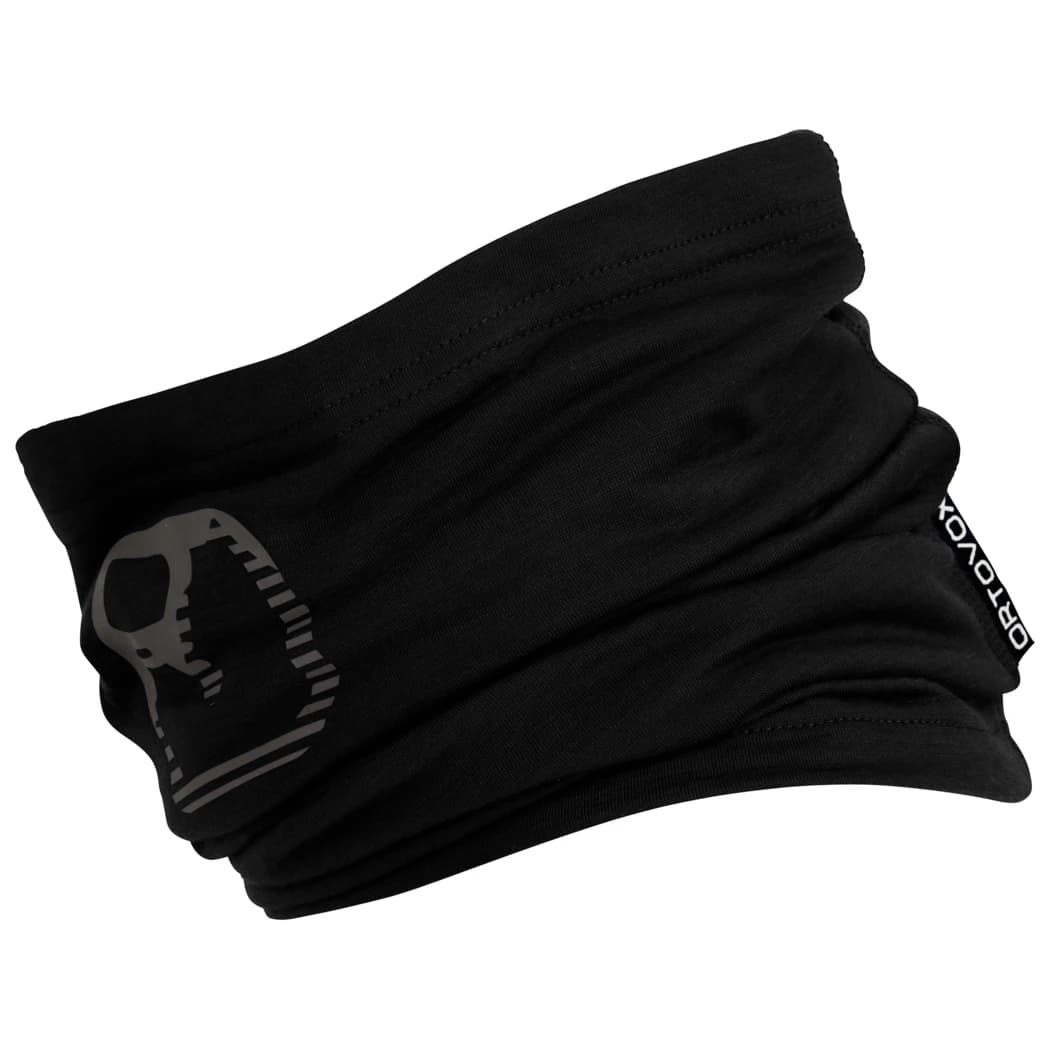 Шал Ortovox 120 Cool Tec Logo Neckwarmer Neckerchief - Black Raven