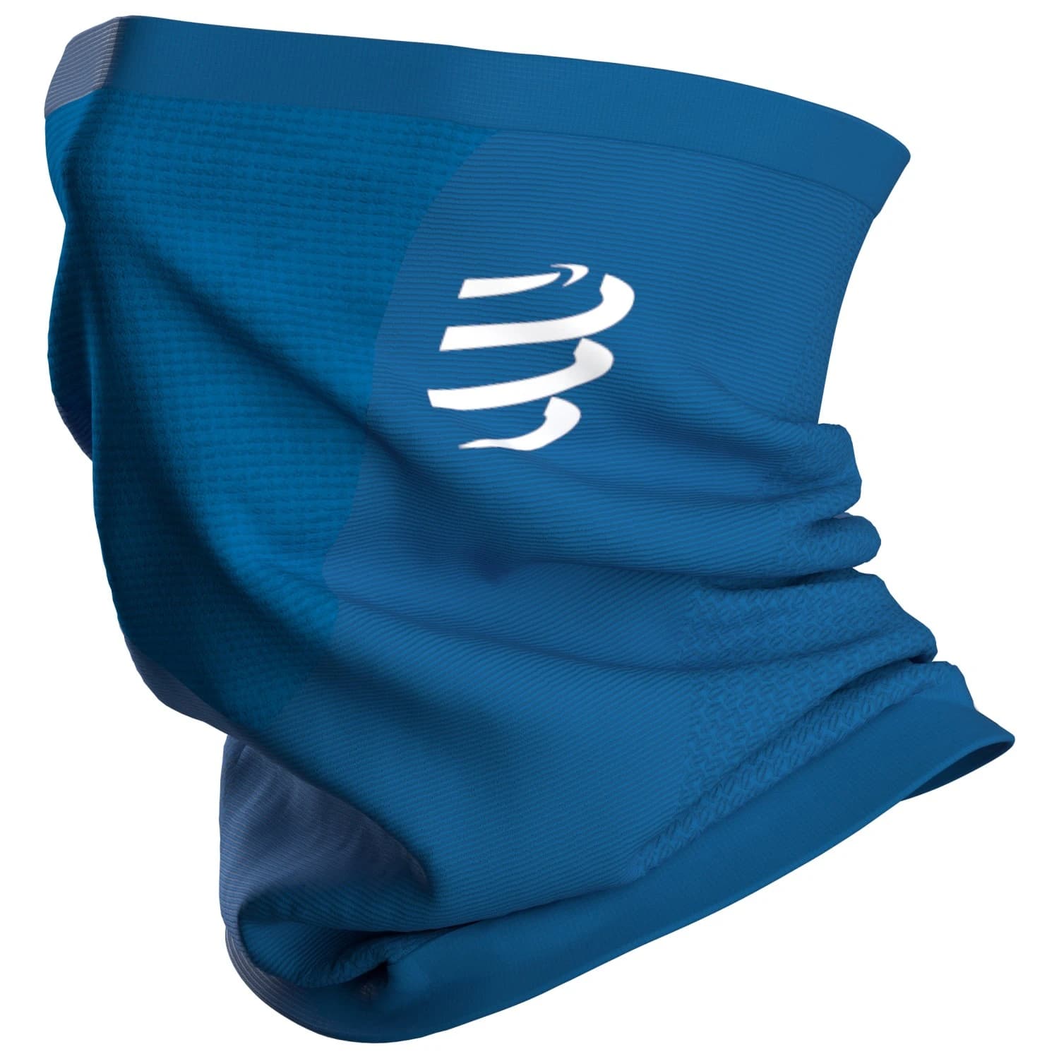 Шал Compressport 3D Thermo Headtube Neckerchief - Blue Saphire / White