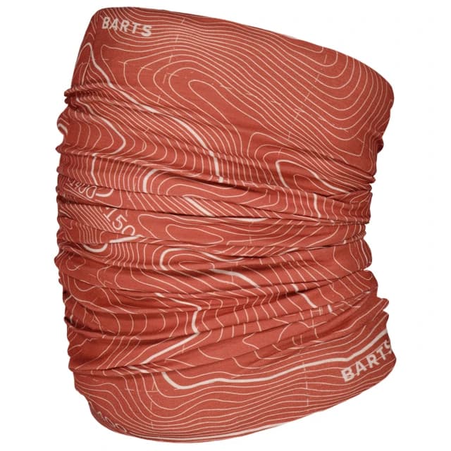 Шал Barts Multicol Topographic Scarf - Rust