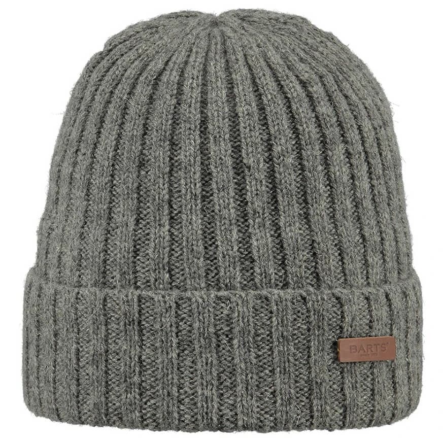 Зимна шапка (beanie) Barts Haakon Turnup Beanie - Heather Grey