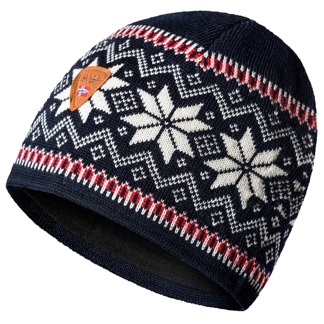 Зимна шапка (beanie) Dale of norway Garmisch Hat Beanie - Navy / Off White / Raspberry