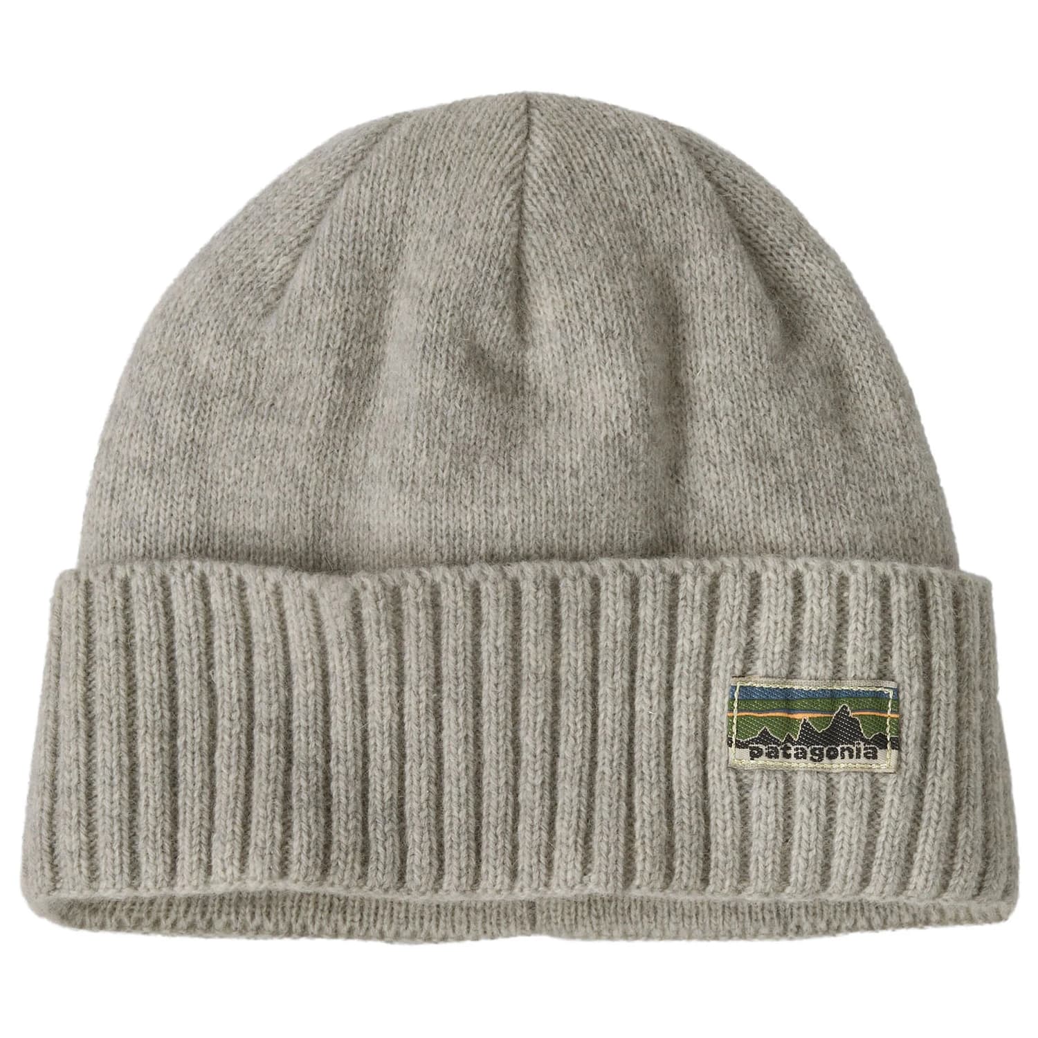 Зимна шапка (beanie) Patagonia Brodeo Beanie - OG Legacy Label: Crisp Grey