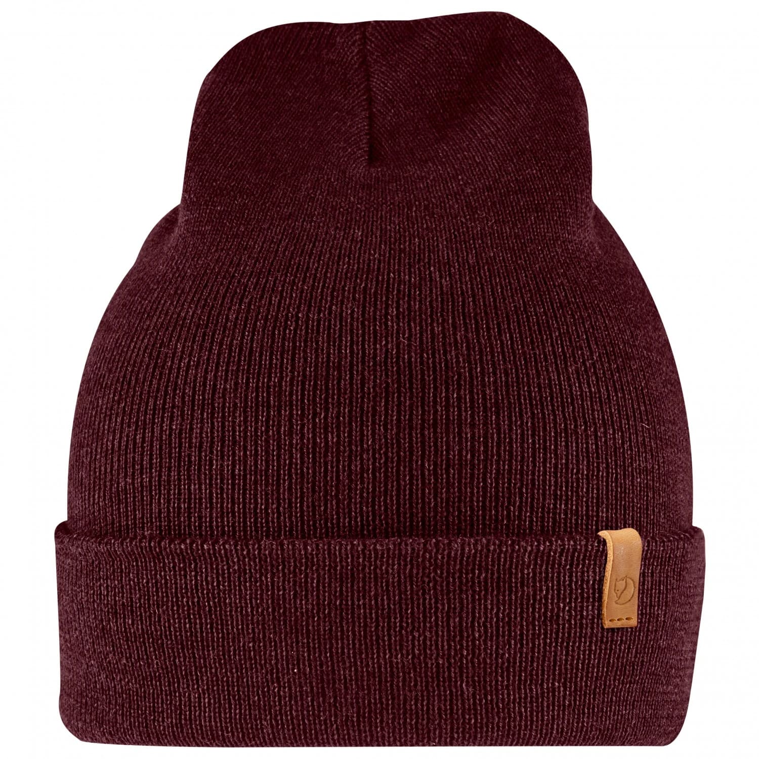 Зимна шапка (beanie) Fjällräven Classic Knit Hat Beanie - Dark Garnet