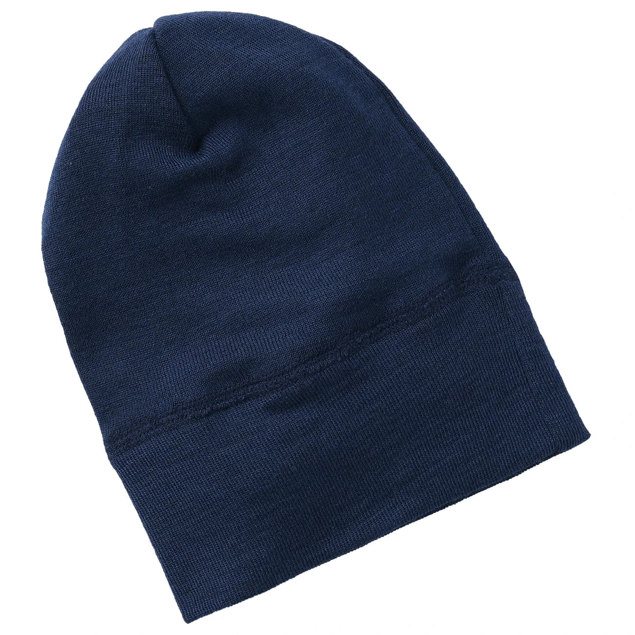 Зимна шапка (beanie) Engel Baby Hat, Wool/Silk Beanie - Marine