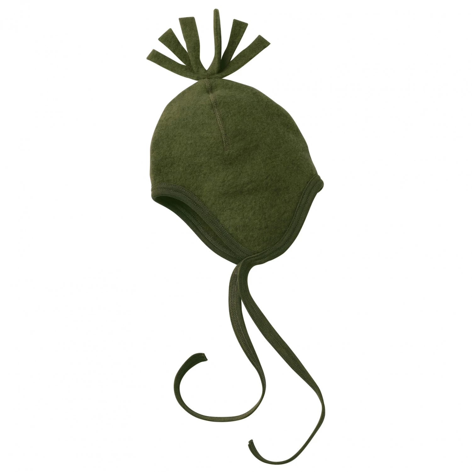 Зимна шапка (beanie) Engel Baby Hat, Wool Fleece Beanie - Schilf Melange