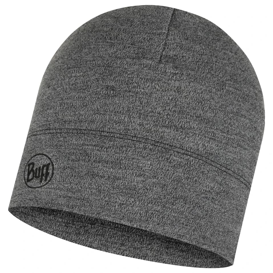 Зимна шапка (beanie) Buff Midweight Merino Wool Hat Beanie - Light Grey