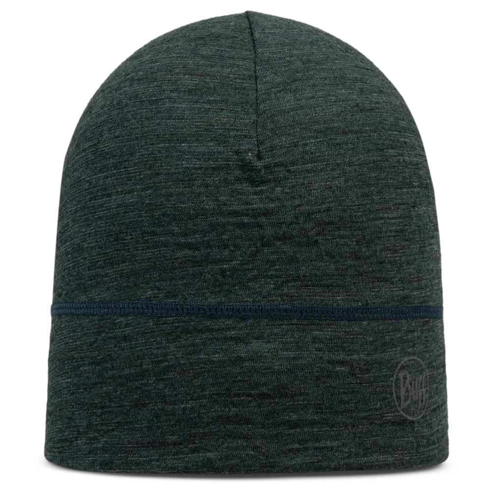 Зимна шапка (beanie) Buff Lightweight Merino Wool Hat Beanie - Multistripes Forest