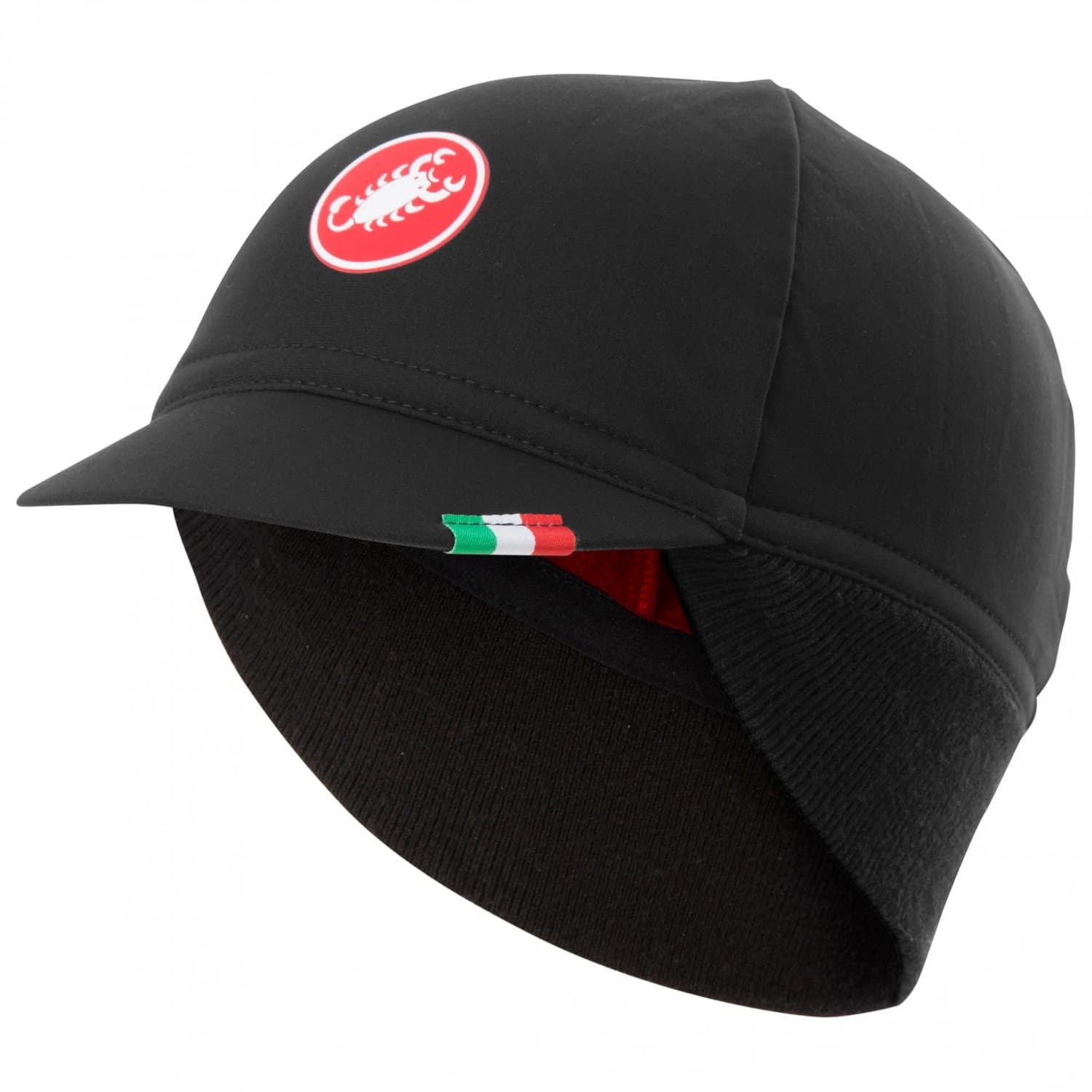 Шапка за колоездене Castelli Difesa Thermal Cap Cycling cap - Black / Red